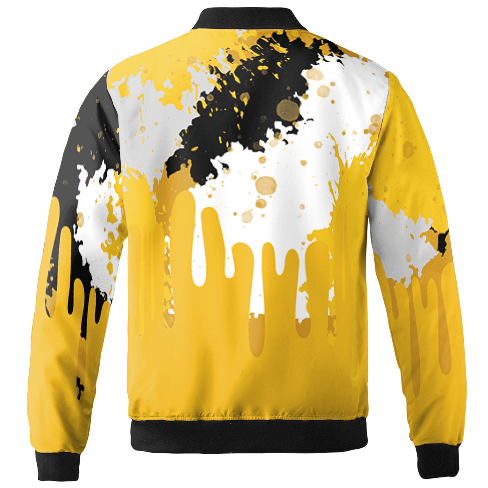 Yellow Ochre 6s Jacket Match Colorful 3D All-Over Print Art - NastyJamz