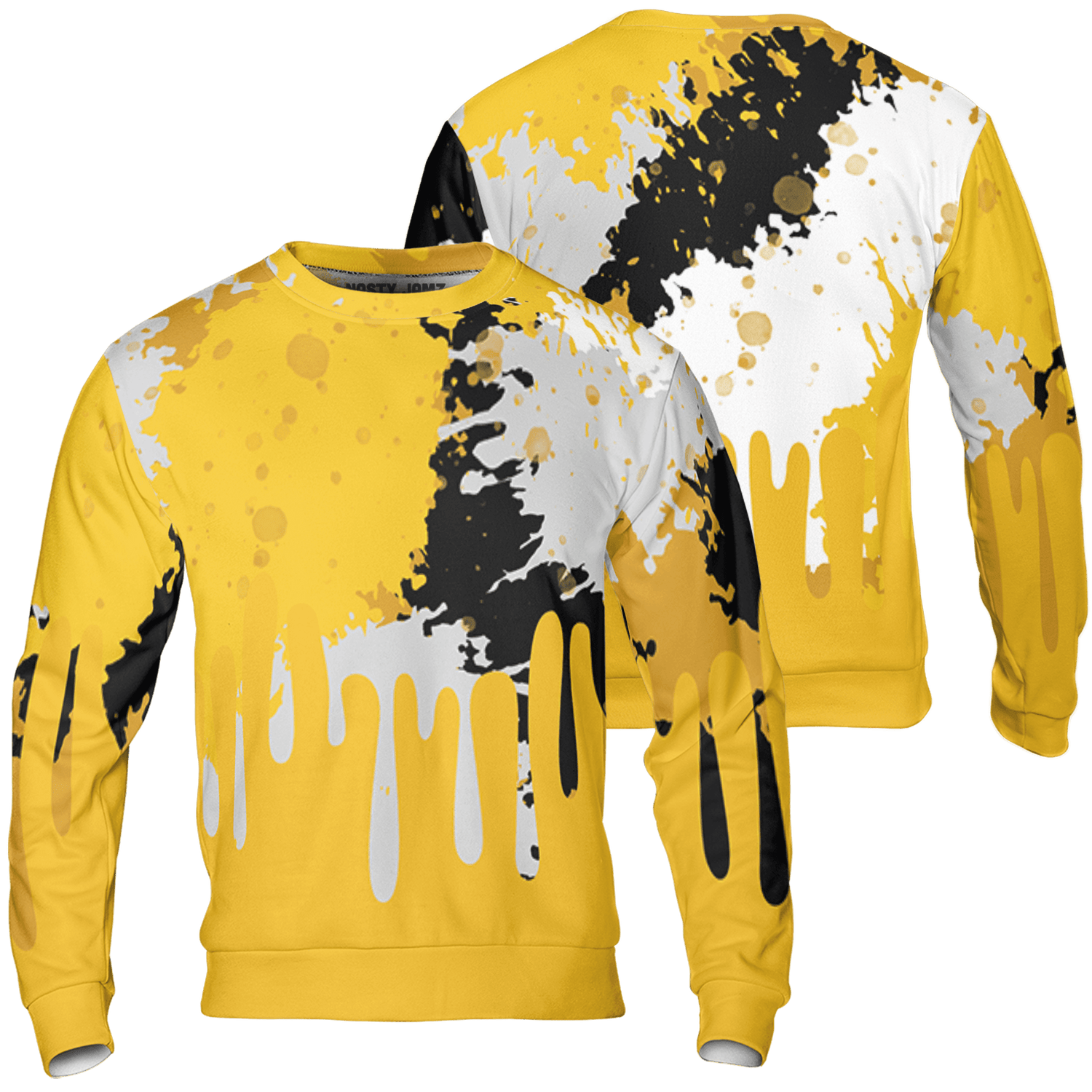 Yellow Ochre 6s Sweatshirt Match Colorful 3D All-Over Print Art - NastyJamz