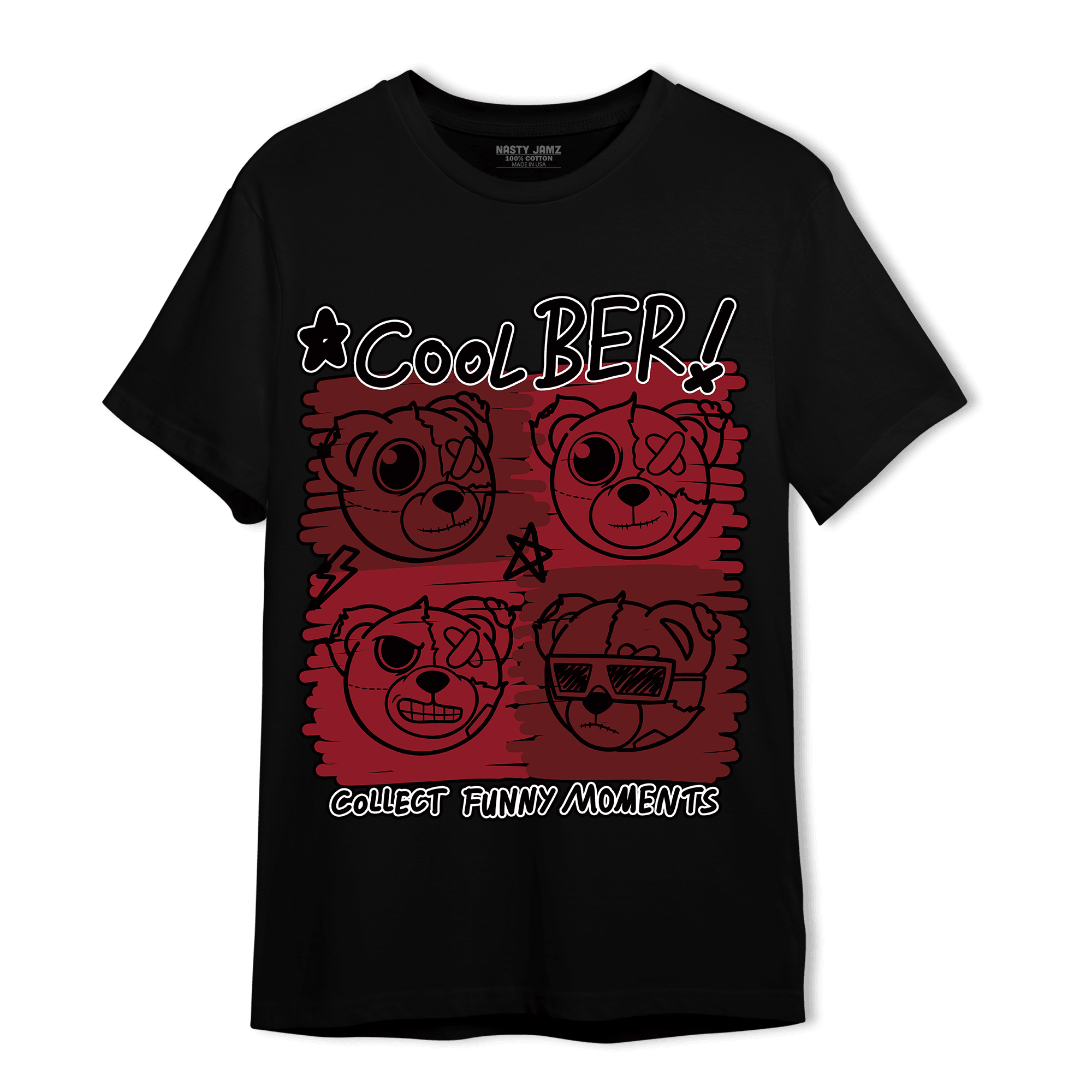 Cherry 12s T Shirt Match Cool BER - NastyJamz