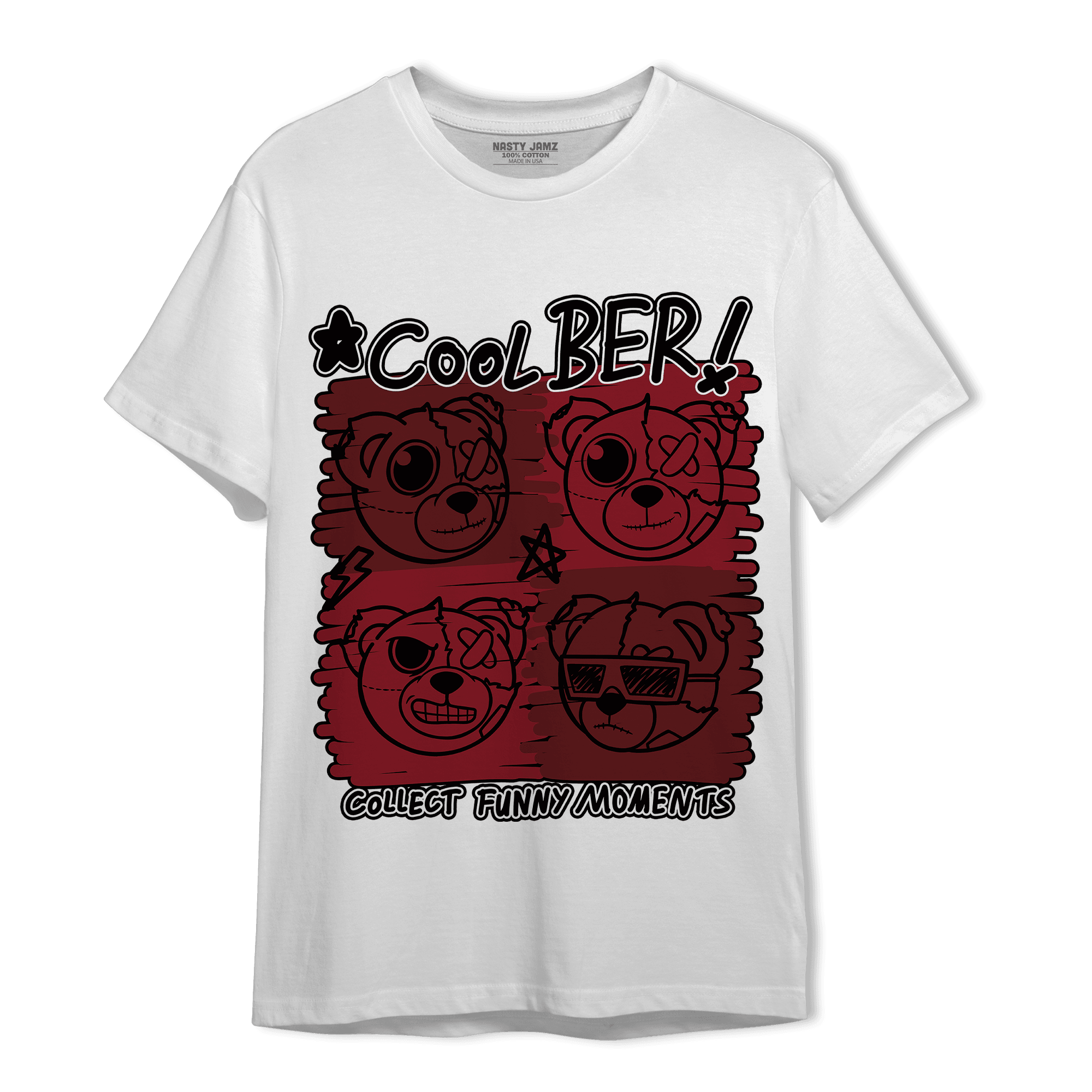 Cherry 12s T Shirt Match Cool BER - NastyJamz