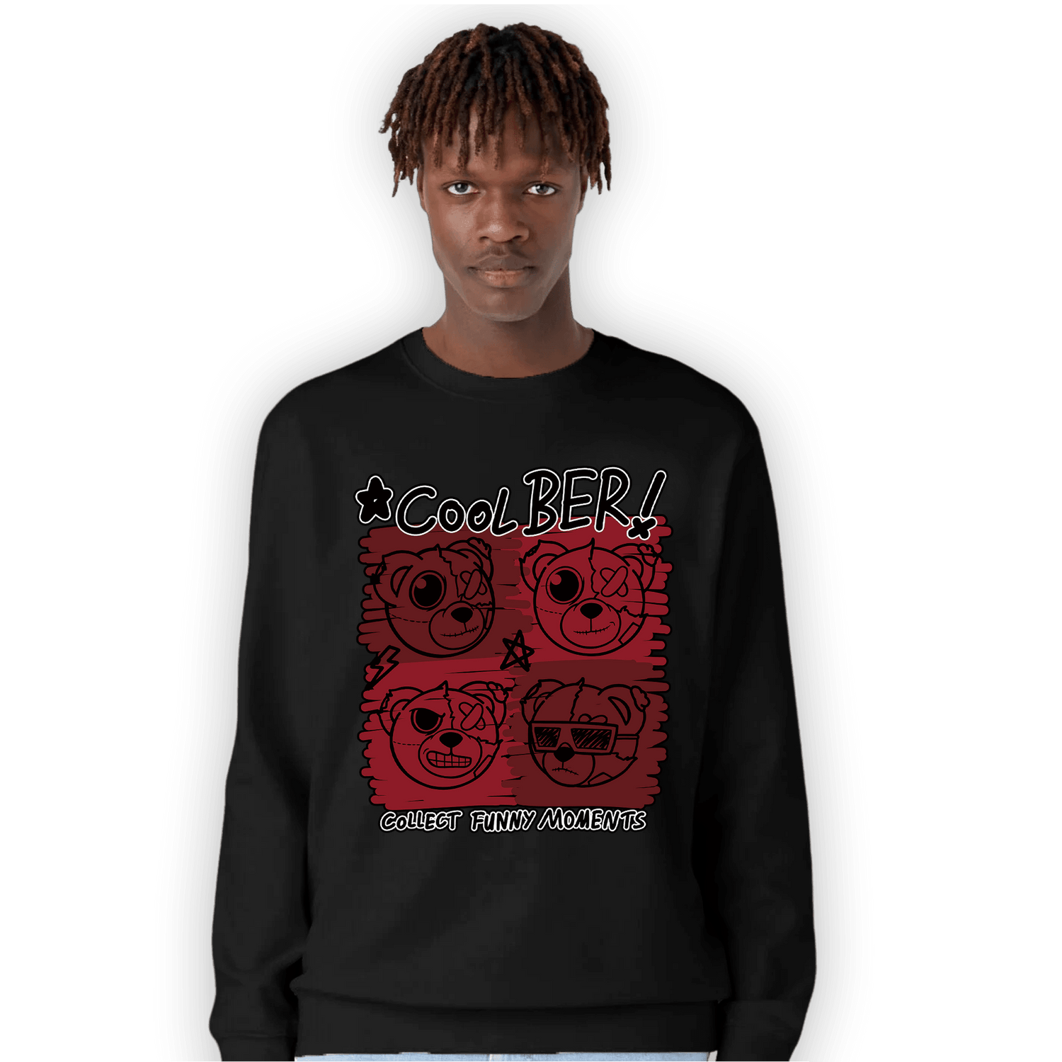 Cherry 12s Sweatshirt Match Cool BER - NastyJamz