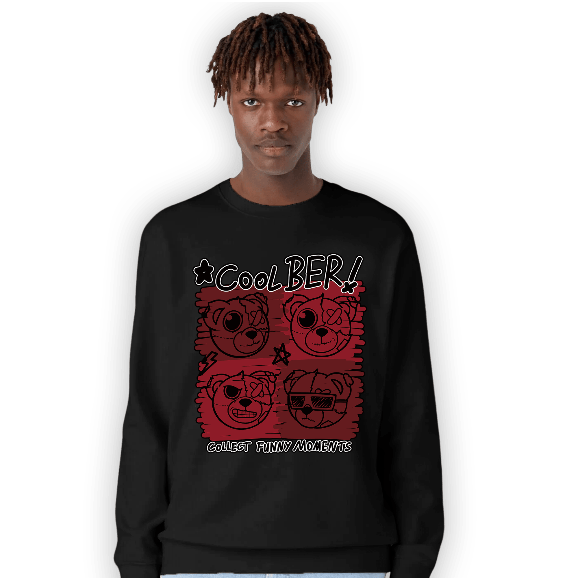 Cherry 12s Sweatshirt Match Cool BER - NastyJamz