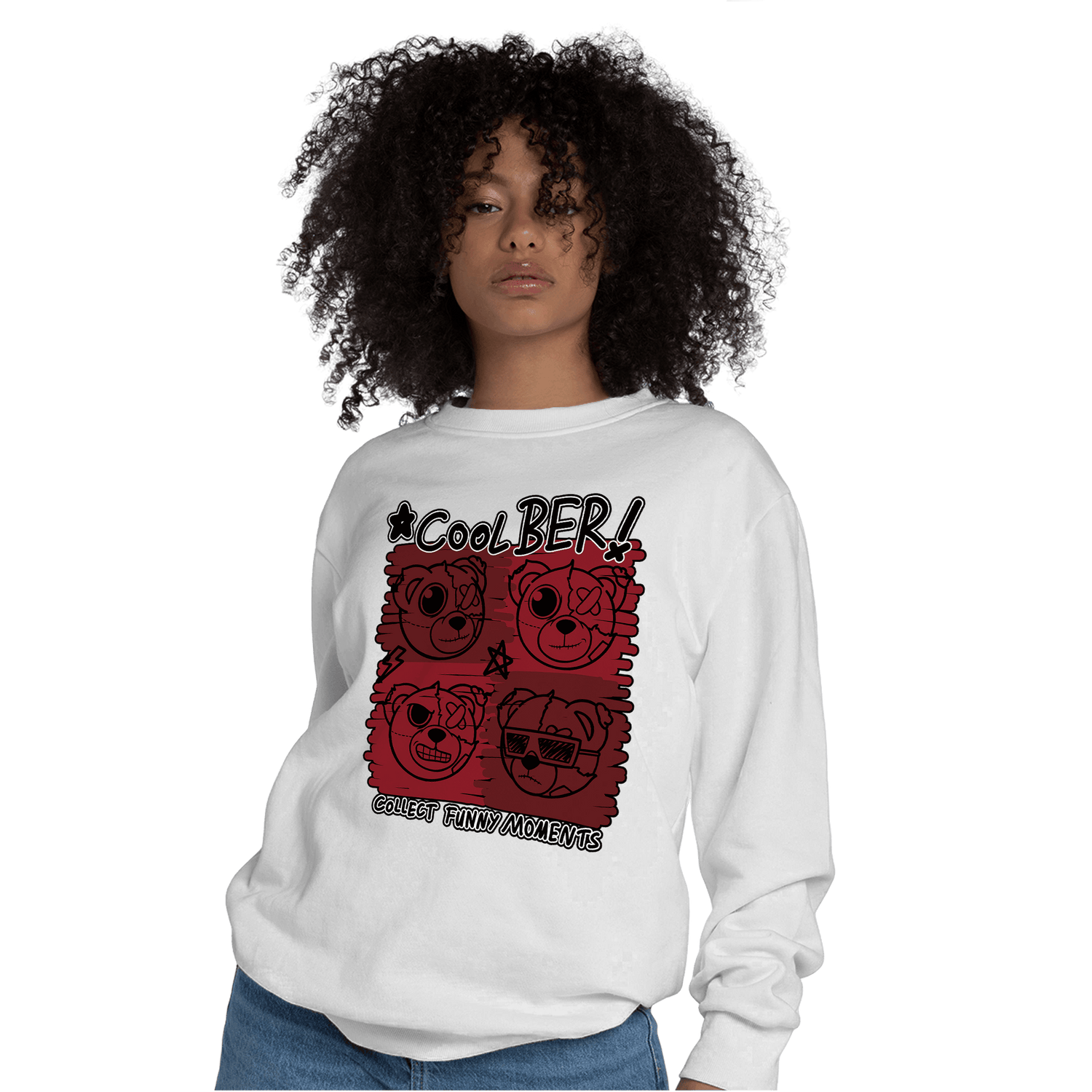 Cherry 12s Sweatshirt Match Cool BER - NastyJamz