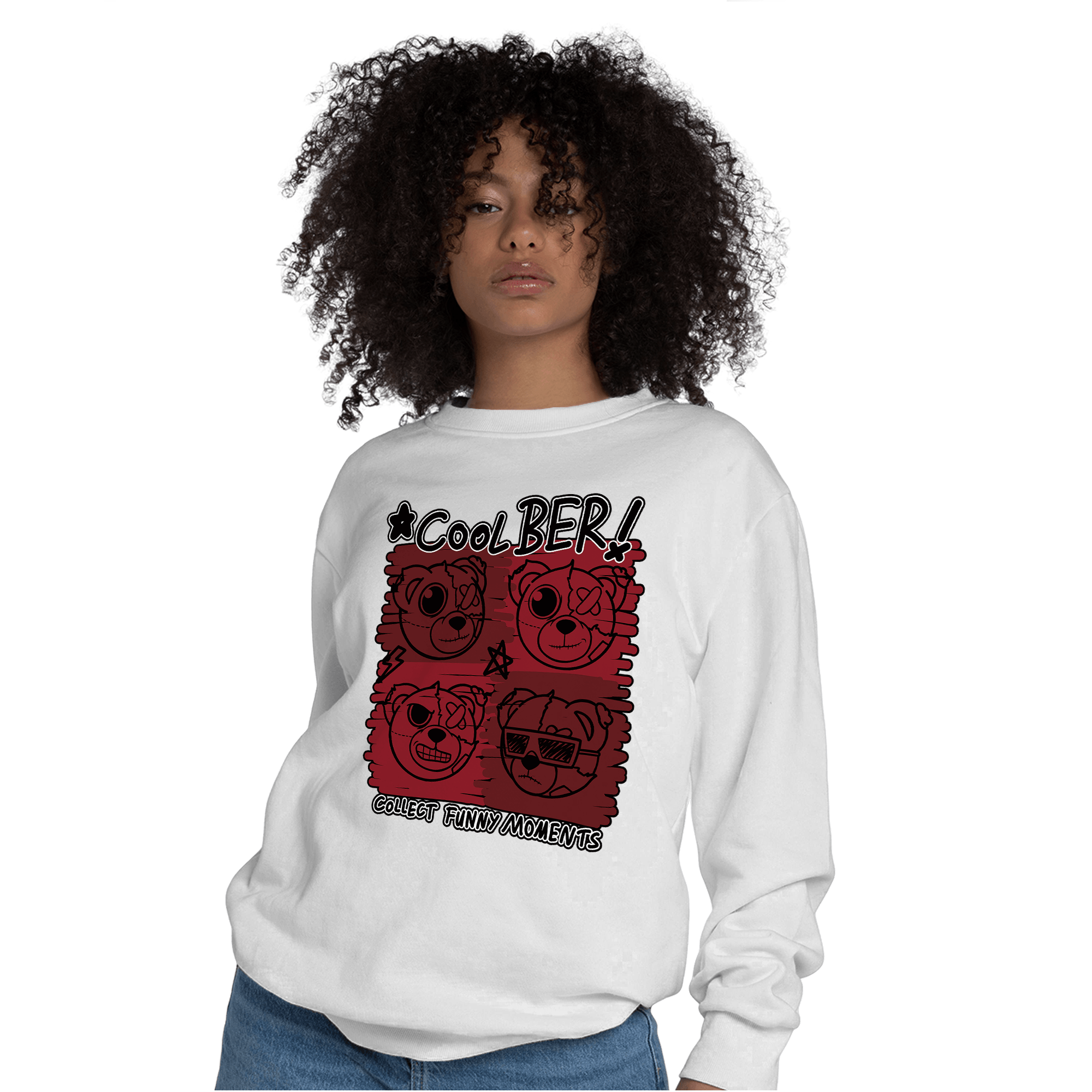 Cherry 12s Sweatshirt Match Cool BER - NastyJamz