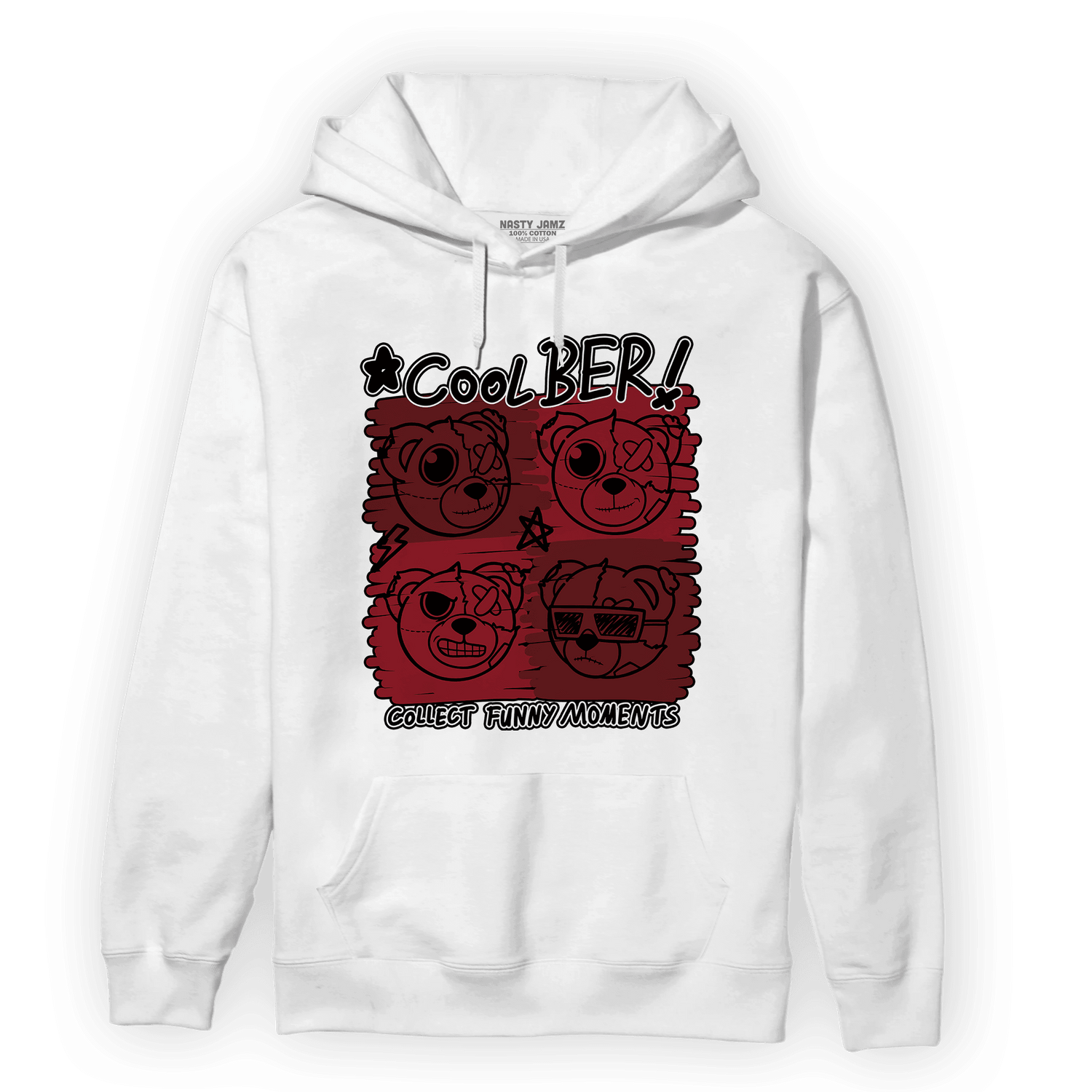 Cherry 12s Hoodie Match Cool BER - NastyJamz