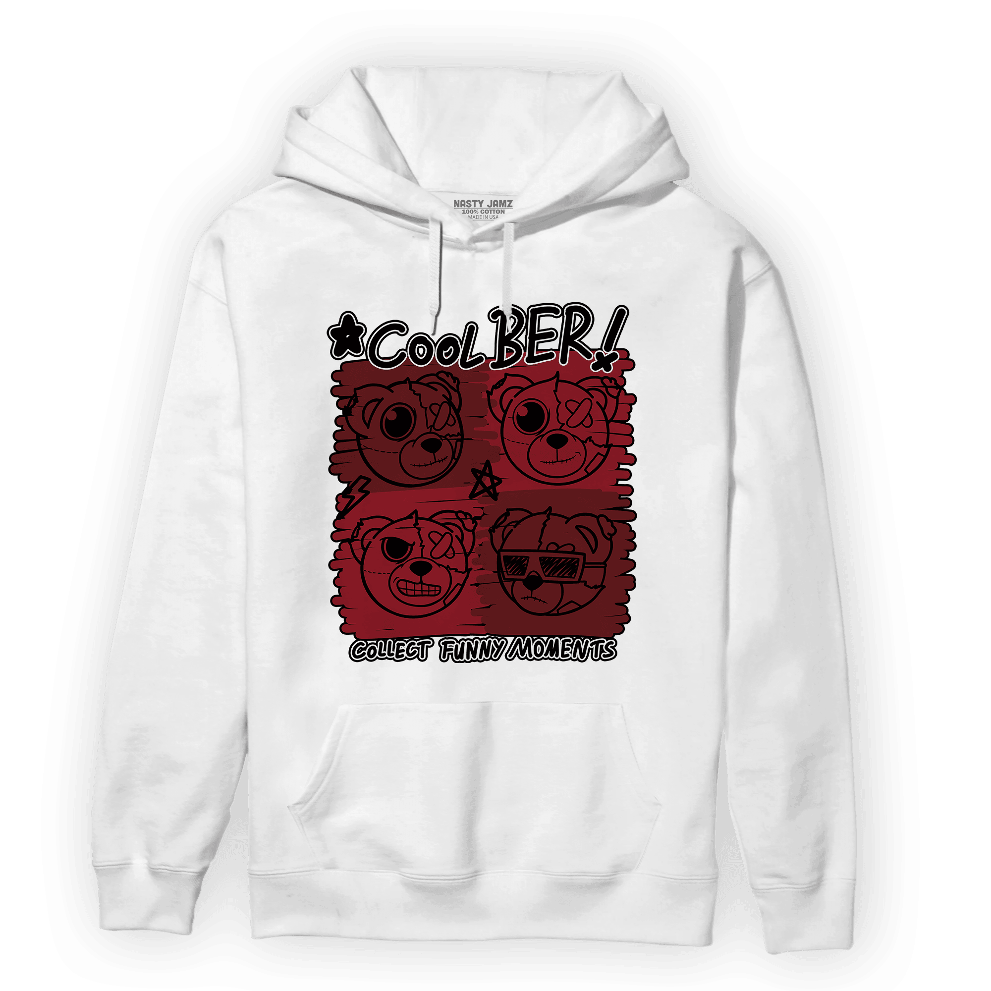 Cherry 12s Hoodie Match Cool BER - NastyJamz