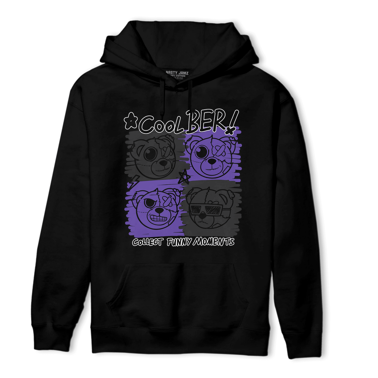 Field Purple 12s Hoodie Match Cool BER - NastyJamz