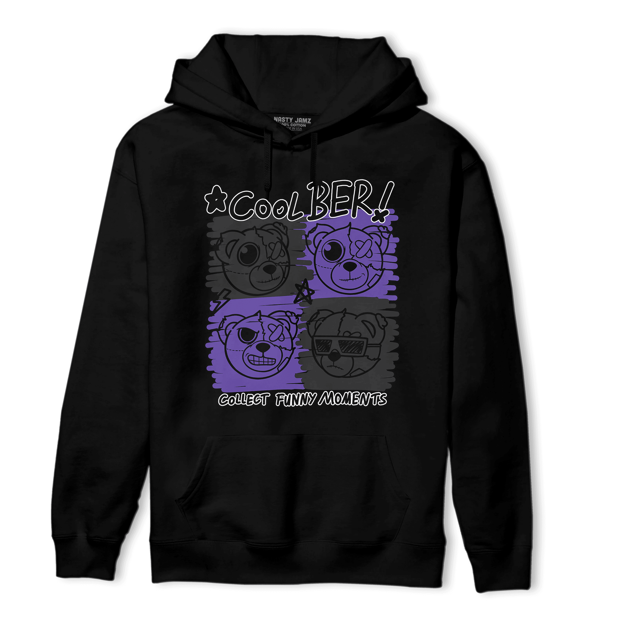 Field Purple 12s Hoodie Match Cool BER - NastyJamz