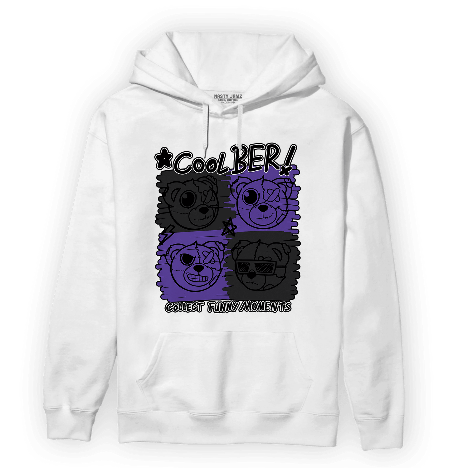 Field Purple 12s Hoodie Match Cool BER - NastyJamz