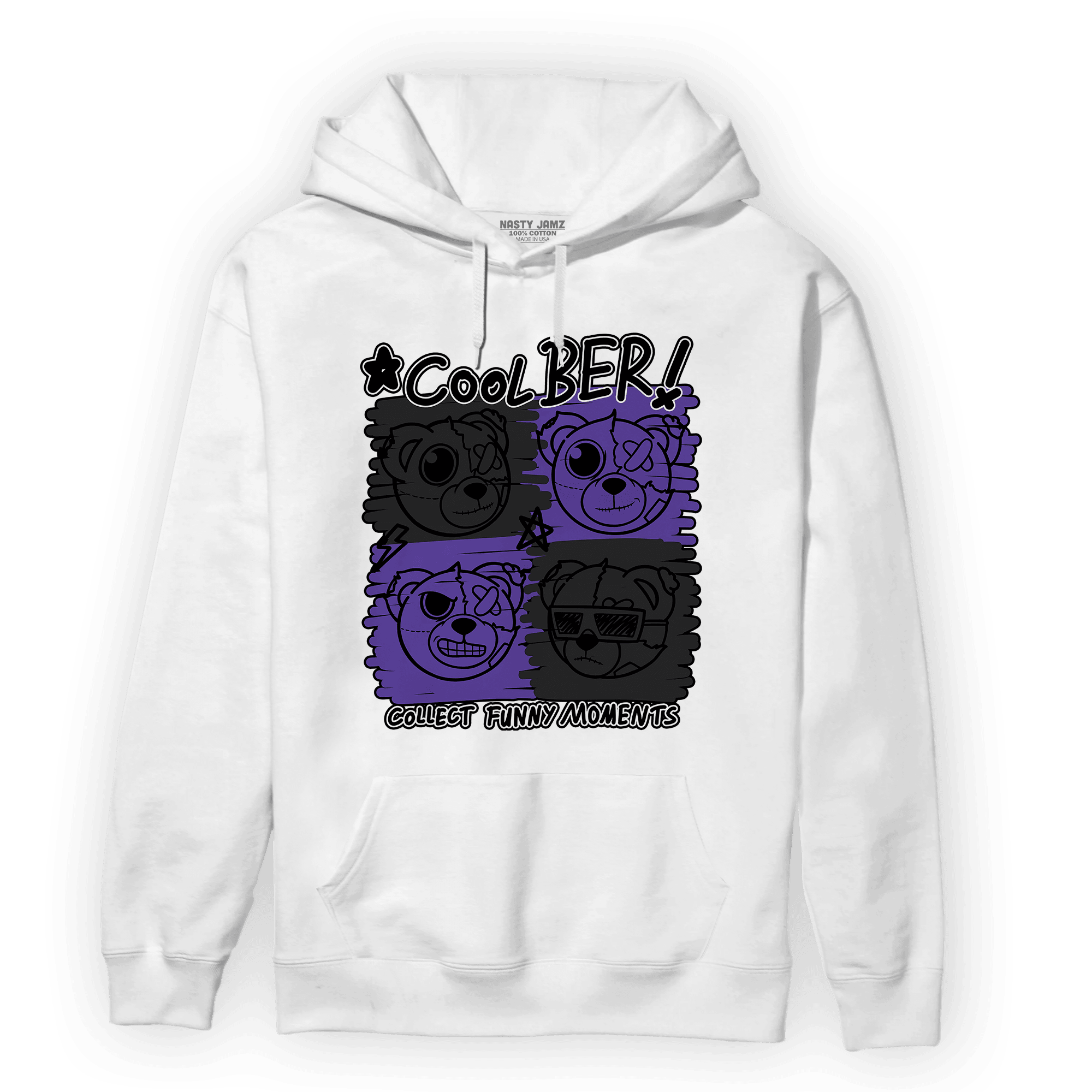 Field Purple 12s Hoodie Match Cool BER - NastyJamz