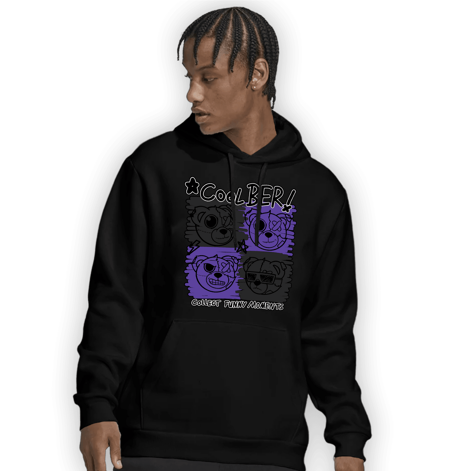 Field Purple 12s Hoodie Match Cool BER - NastyJamz