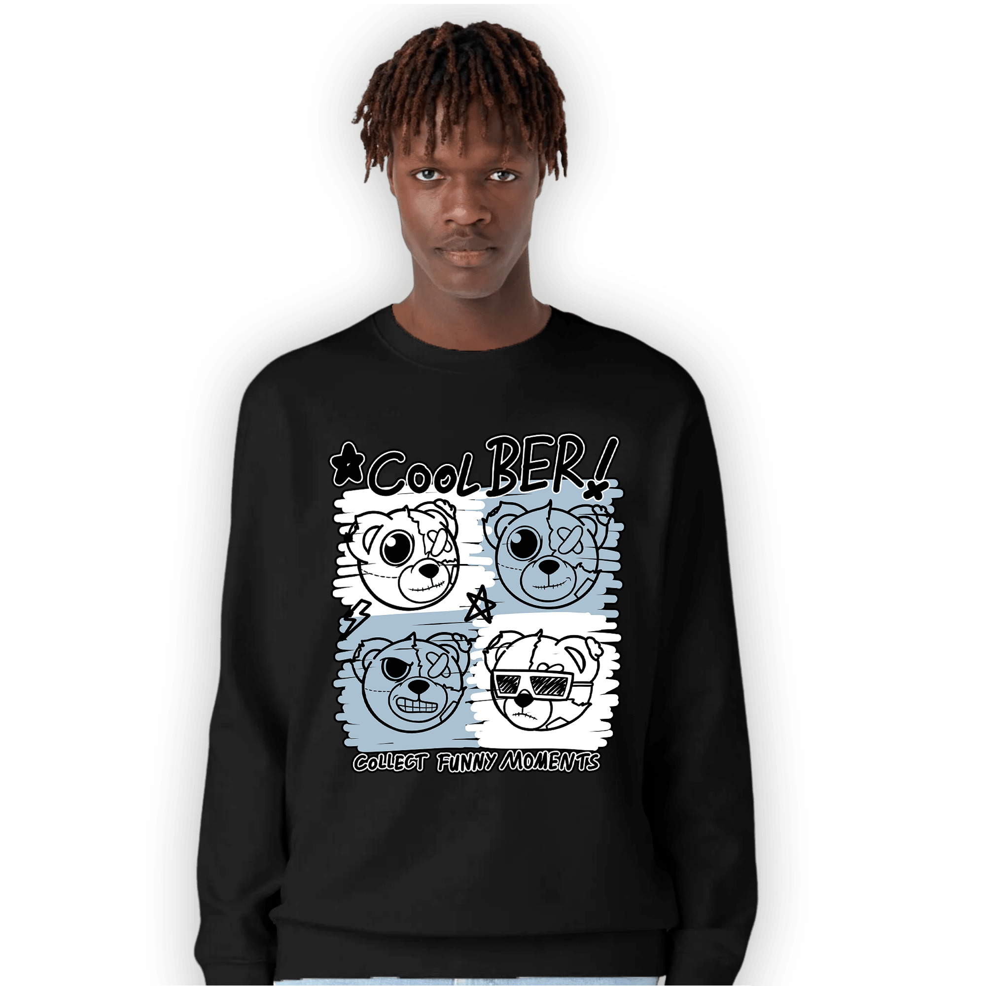 Blue Grey 13s Sweatshirt Match Cool BER - NastyJamz