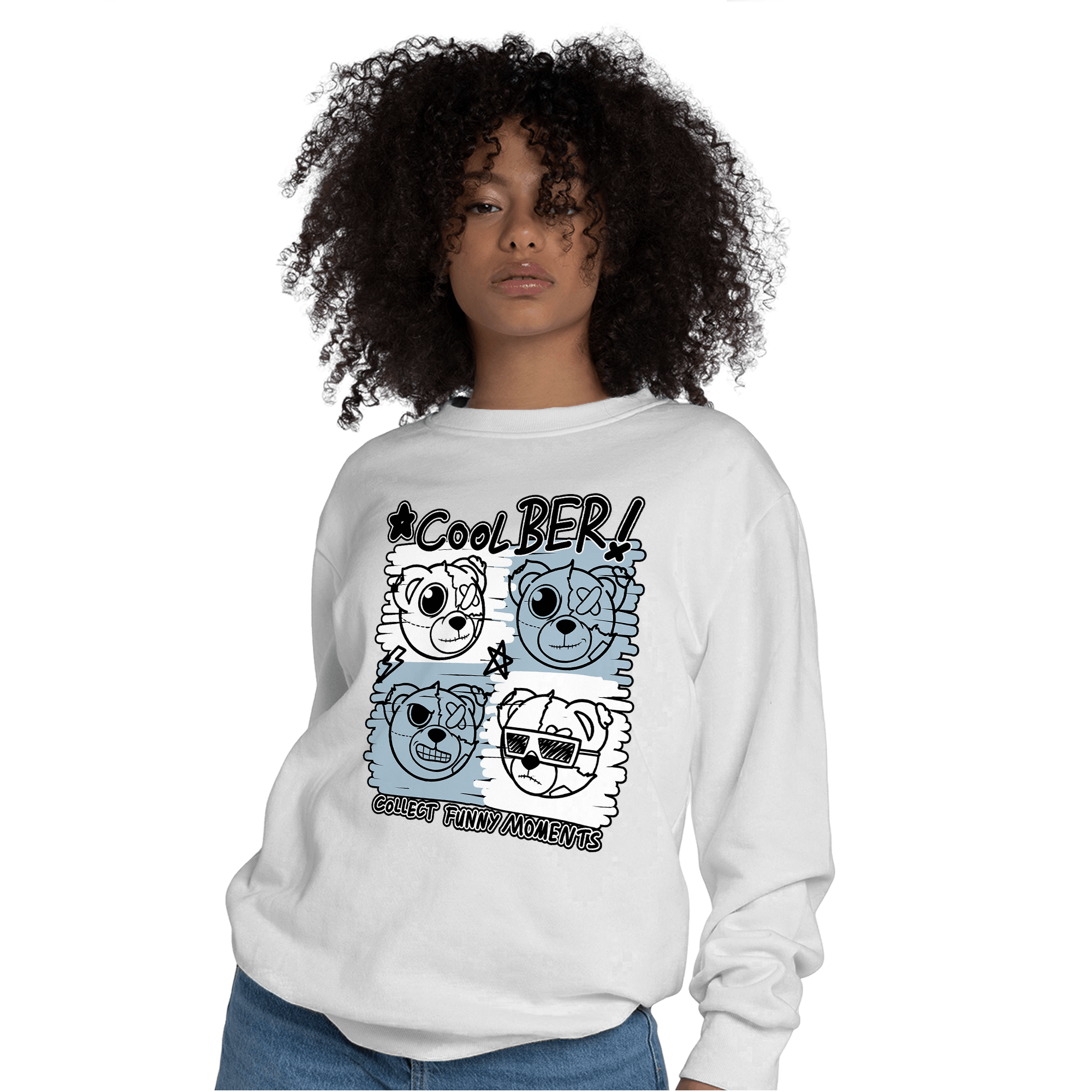 Blue Grey 13s Sweatshirt Match Cool BER - NastyJamz