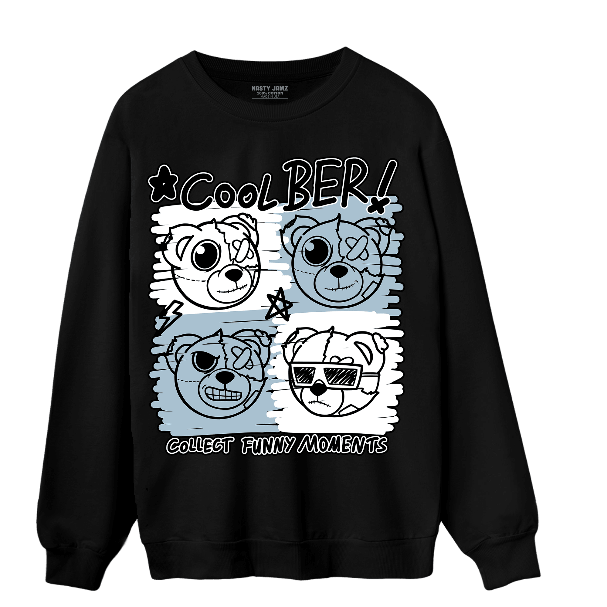 Blue Grey 13s Sweatshirt Match Cool BER - NastyJamz