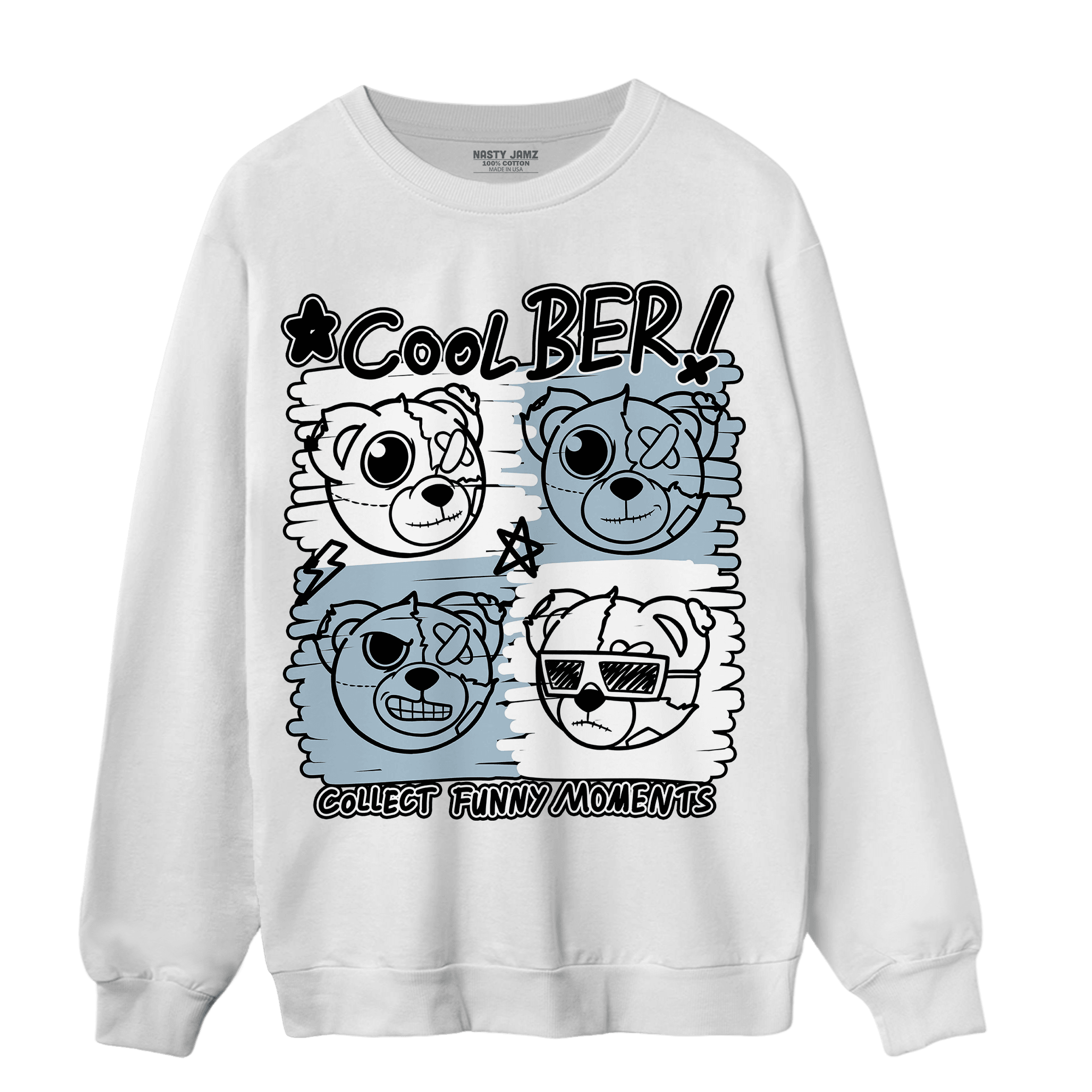 Blue Grey 13s Sweatshirt Match Cool BER - NastyJamz