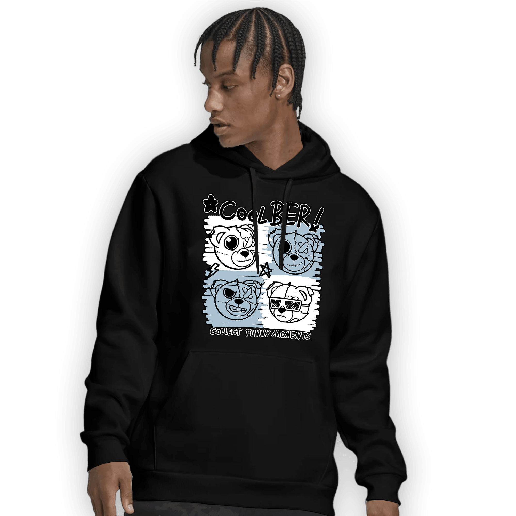 Blue Grey 13s Hoodie Match Cool BER - NastyJamz