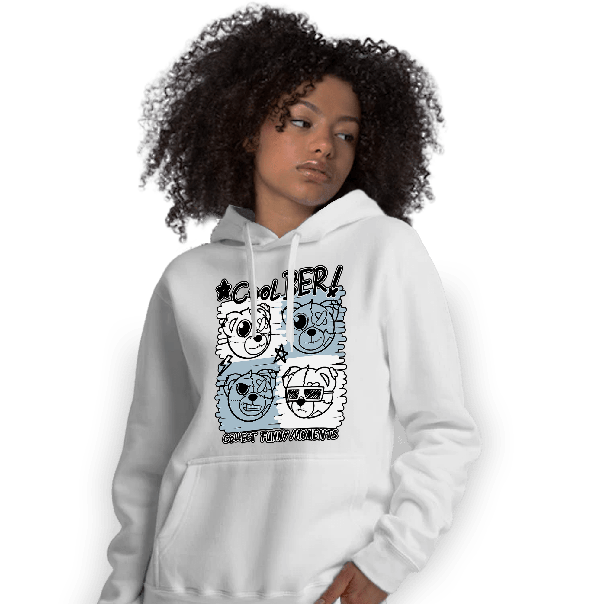 Blue Grey 13s Hoodie Match Cool BER - NastyJamz