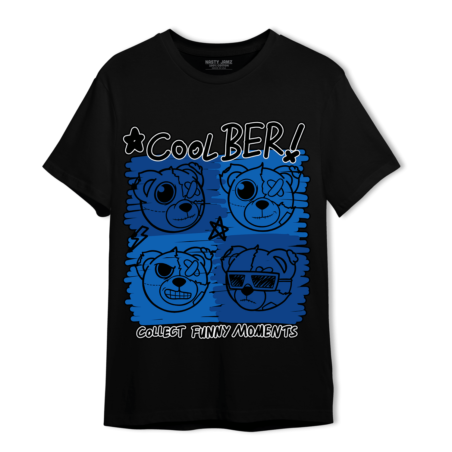 Royal Reimagined 1s T Shirt Match Cool BER - NastyJamz