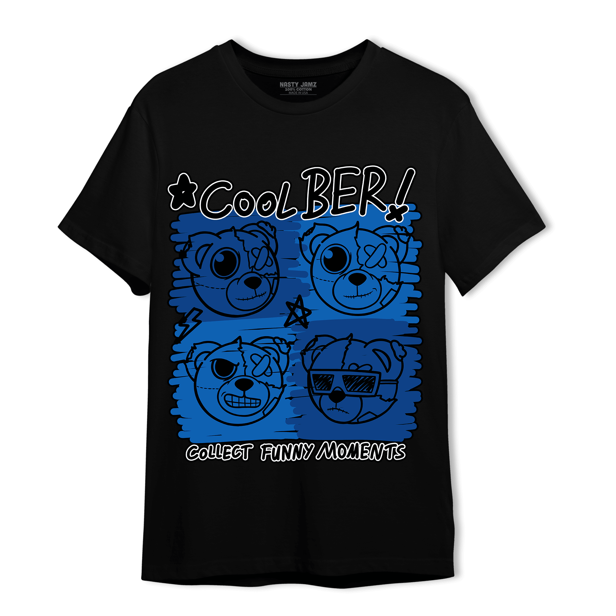 Royal Reimagined 1s T Shirt Match Cool BER - NastyJamz