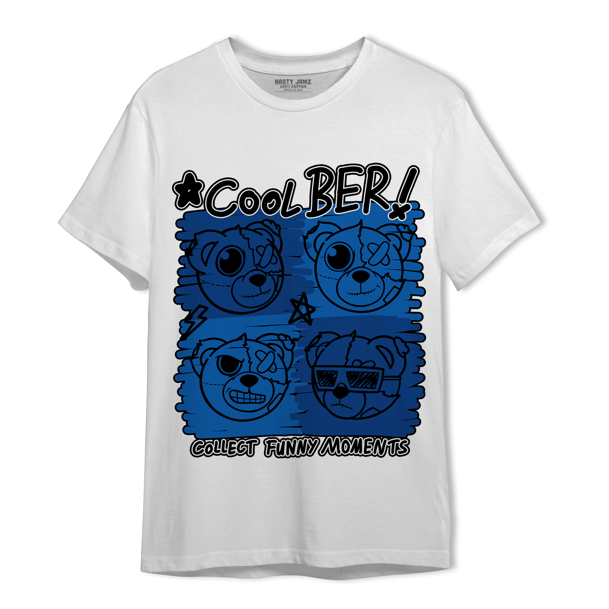 Royal Reimagined 1s T Shirt Match Cool BER - NastyJamz