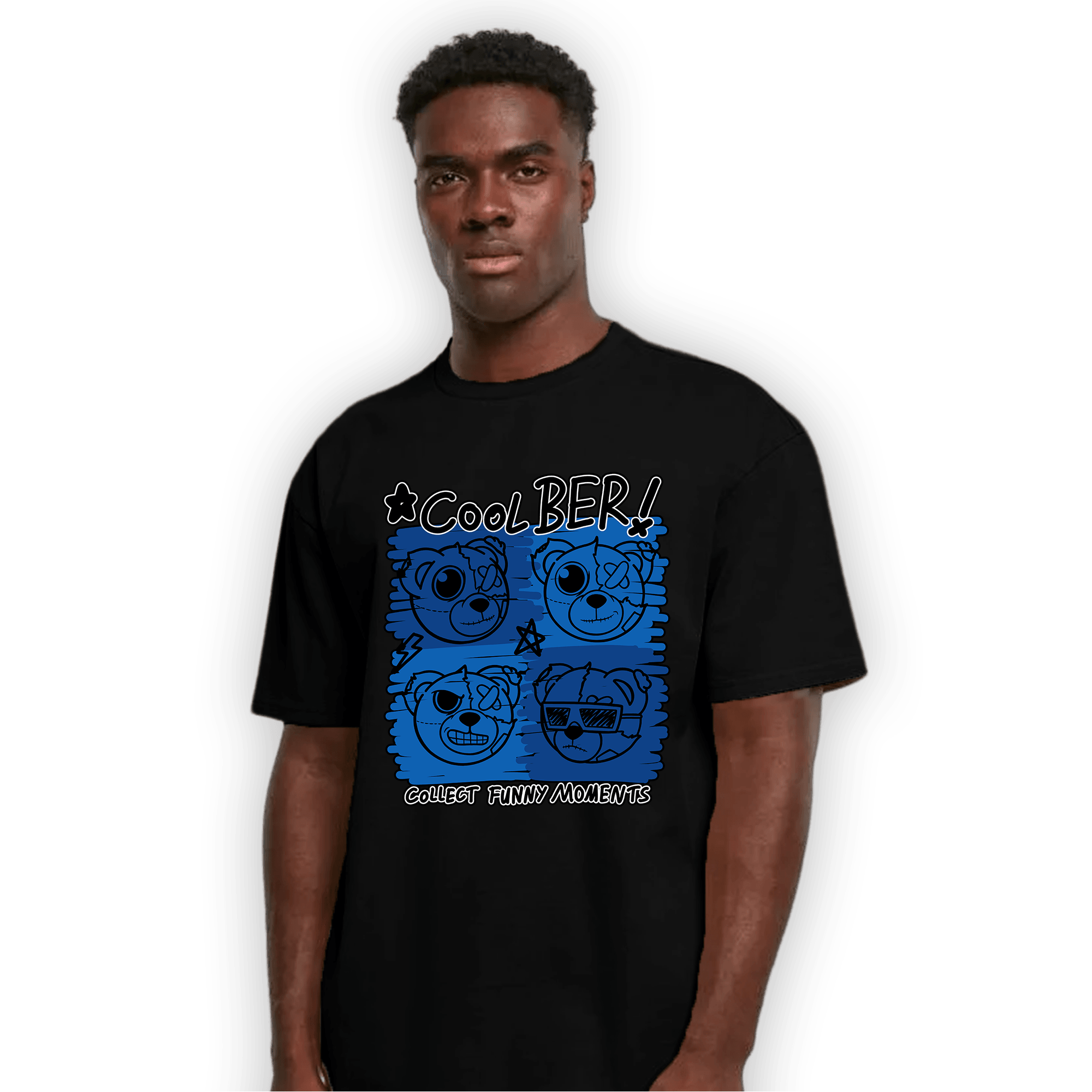Royal Reimagined 1s T Shirt Match Cool BER - NastyJamz