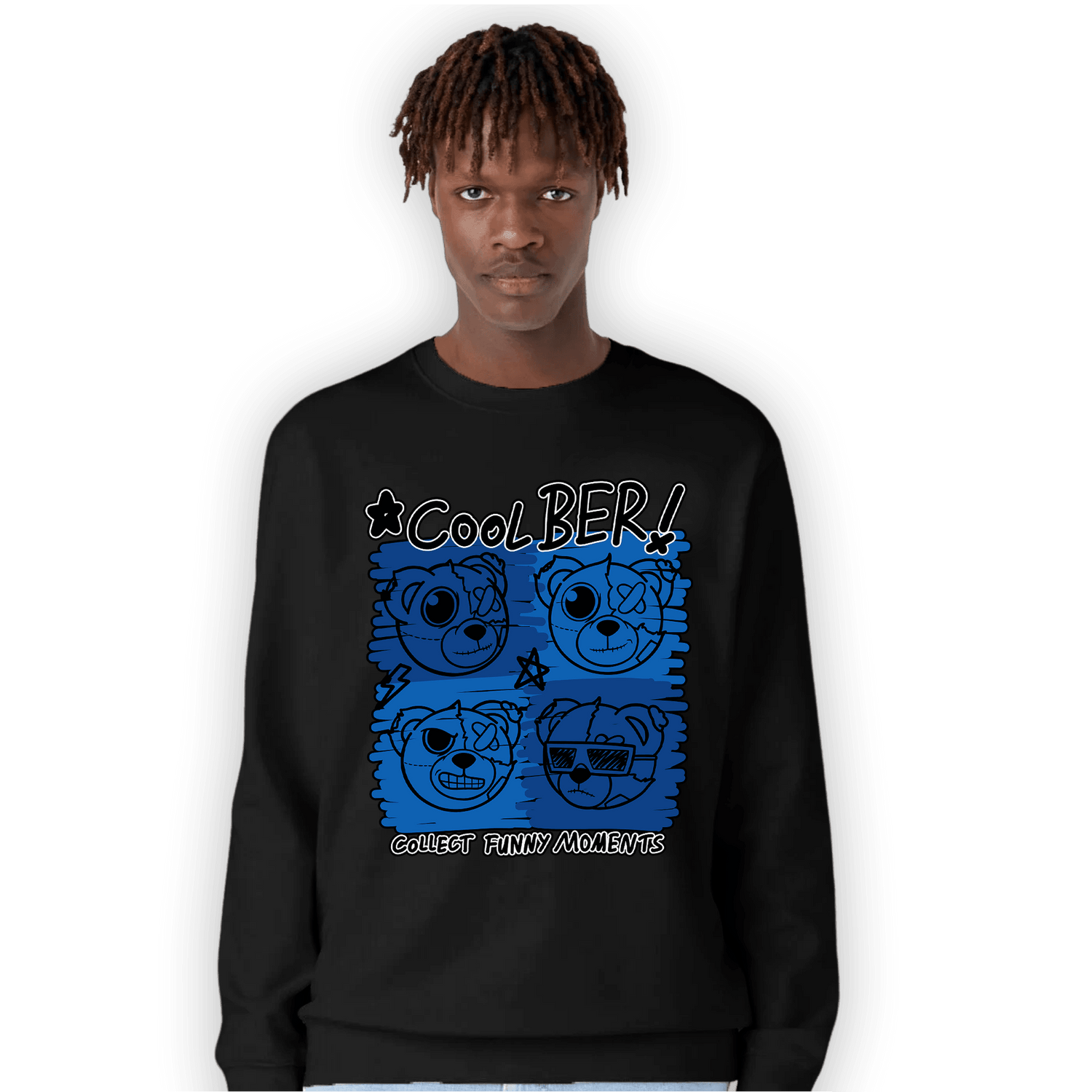 Royal Reimagined 1s Sweatshirt Match Cool BER - NastyJamz