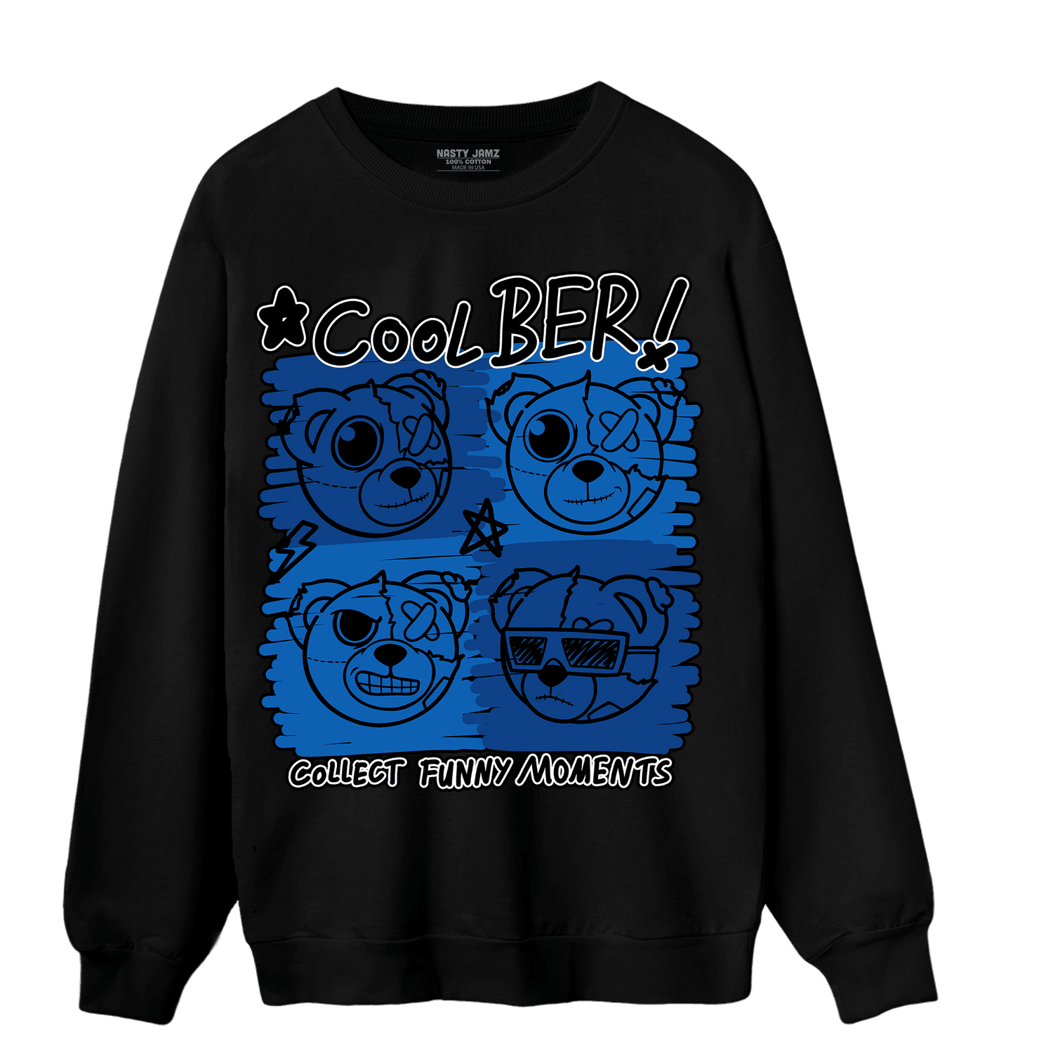 Royal Reimagined 1s Sweatshirt Match Cool BER - NastyJamz