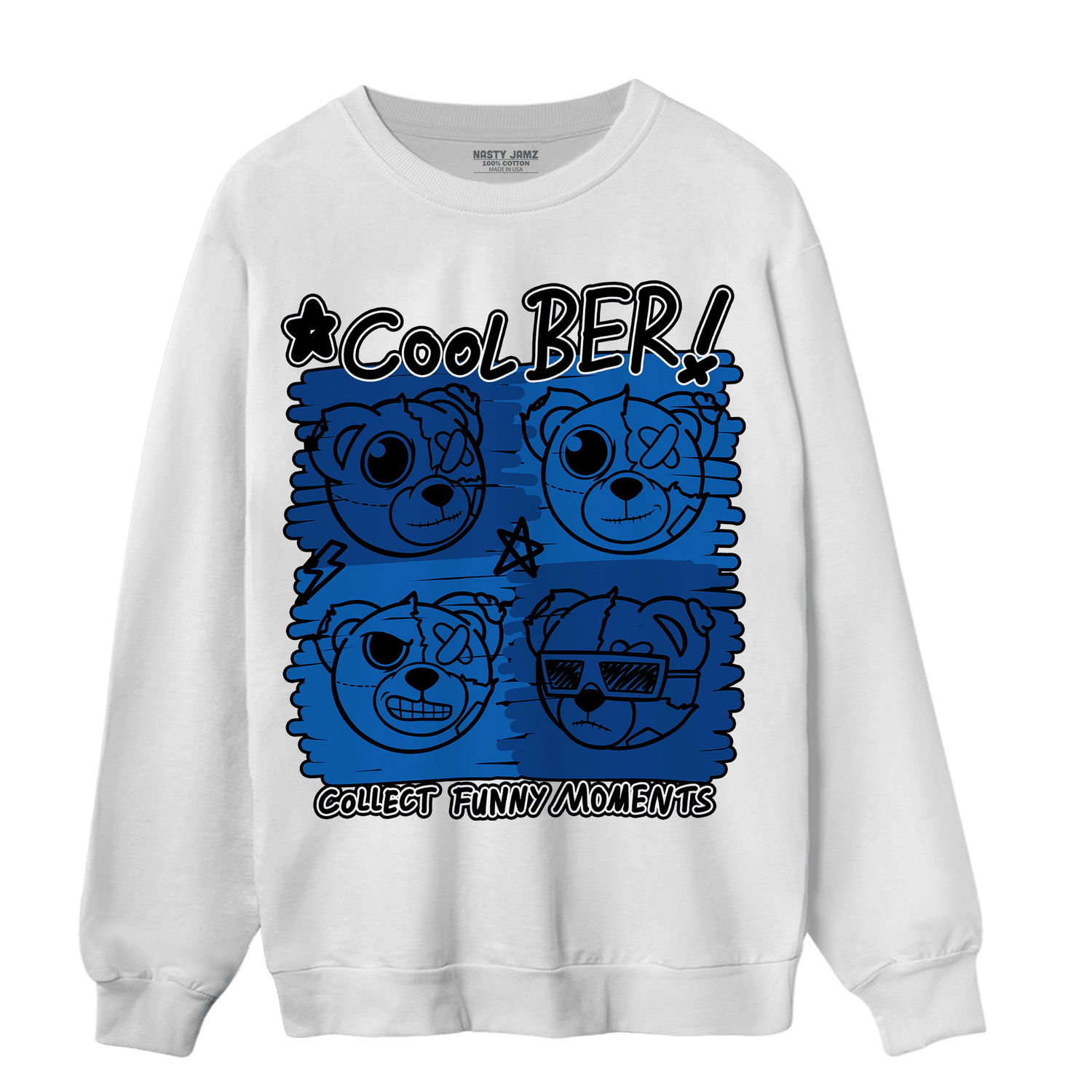 Royal Reimagined 1s Sweatshirt Match Cool BER - NastyJamz