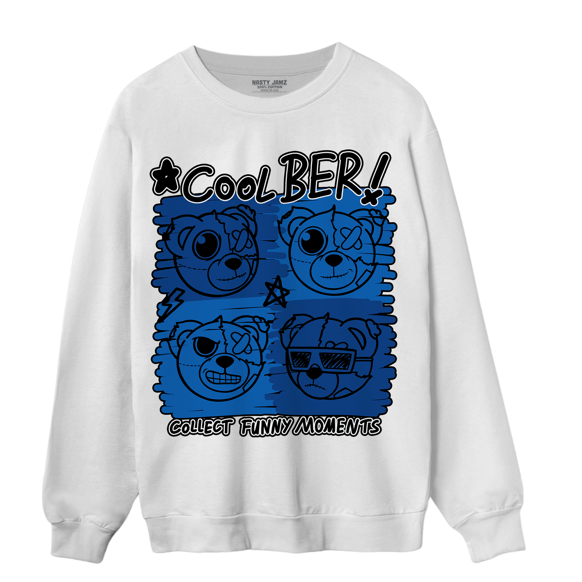 Royal Reimagined 1s Sweatshirt Match Cool BER - NastyJamz