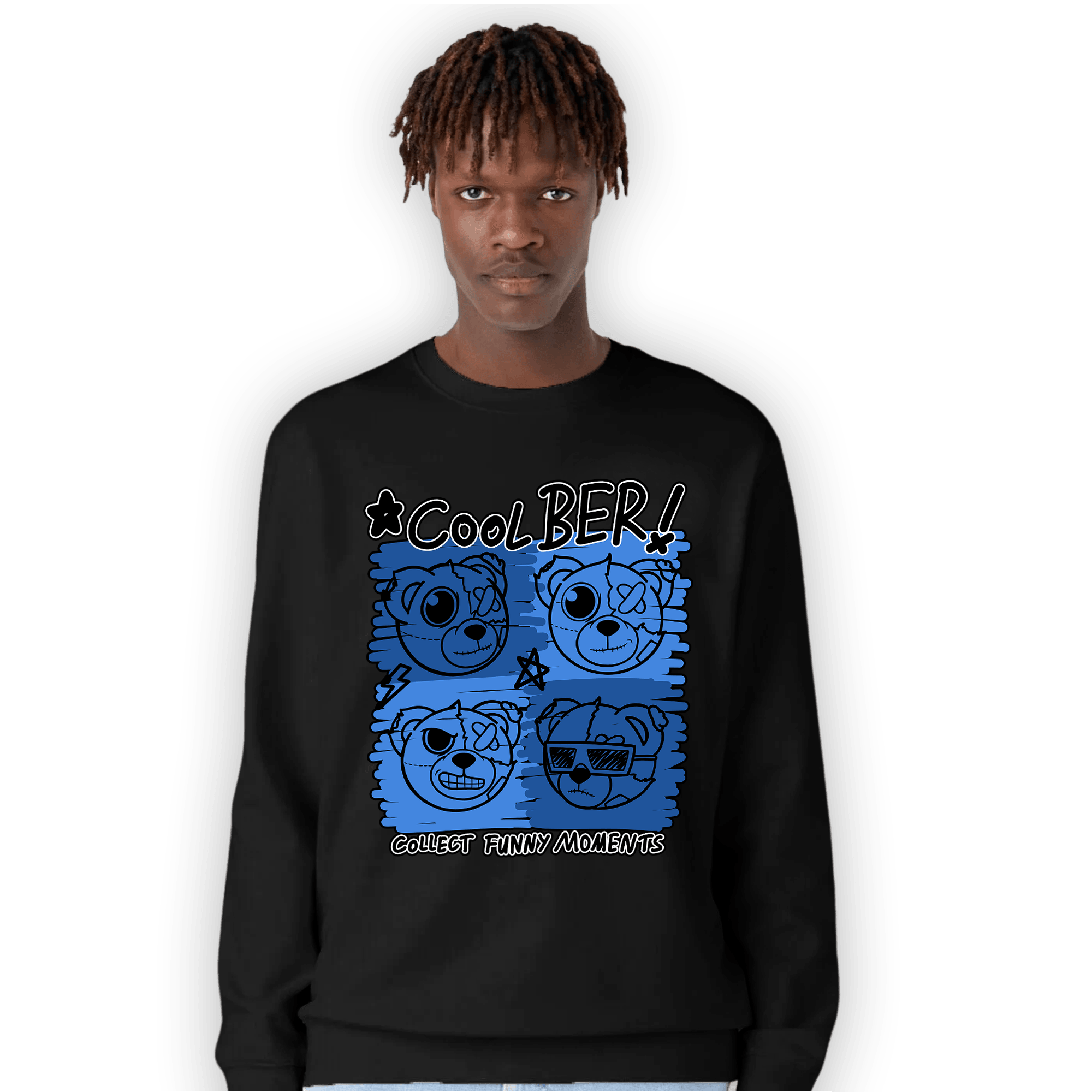 University Blue Toe 1s Sweatshirt Match Cool BER - NastyJamz
