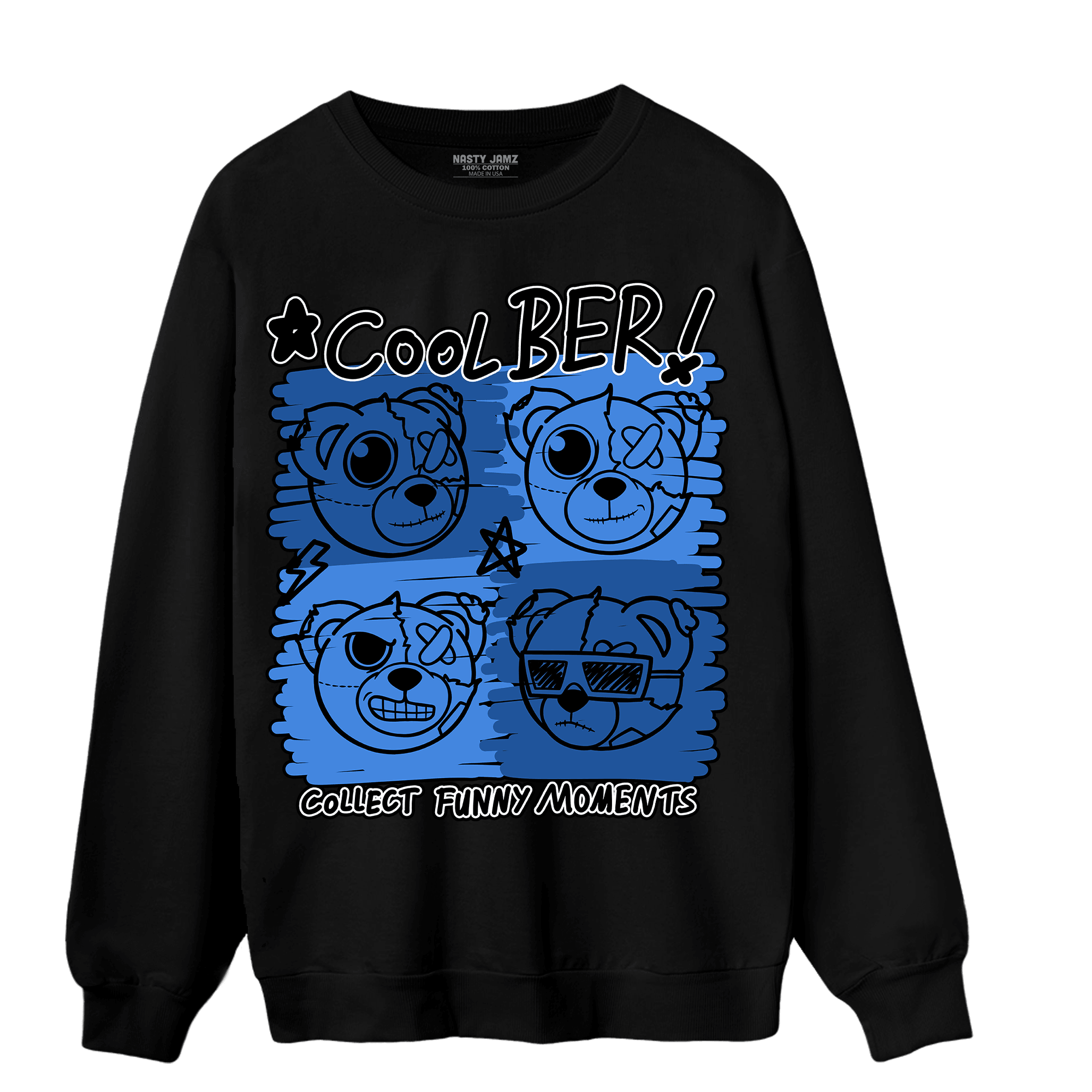 University Blue Toe 1s Sweatshirt Match Cool BER - NastyJamz