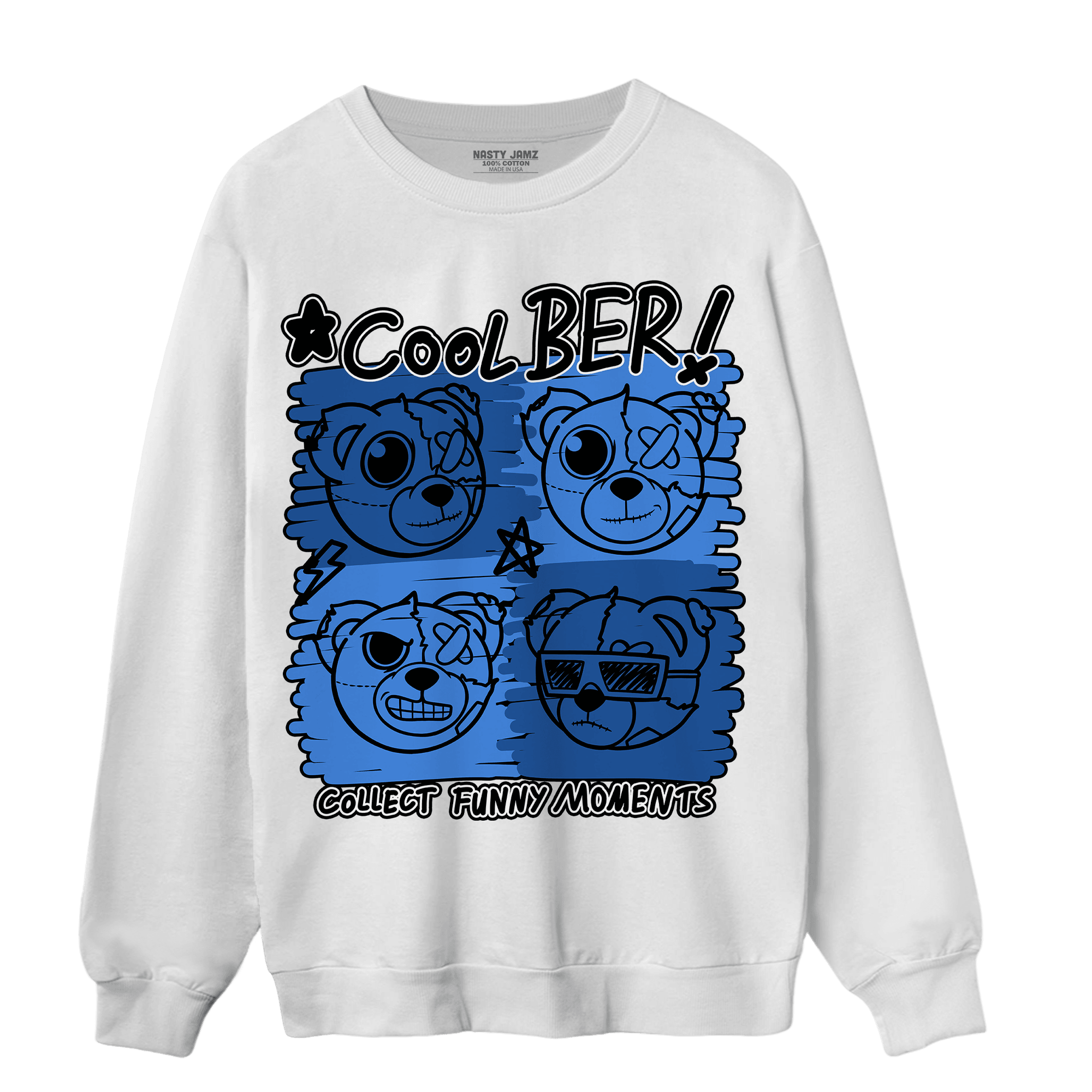 University Blue Toe 1s Sweatshirt Match Cool BER - NastyJamz