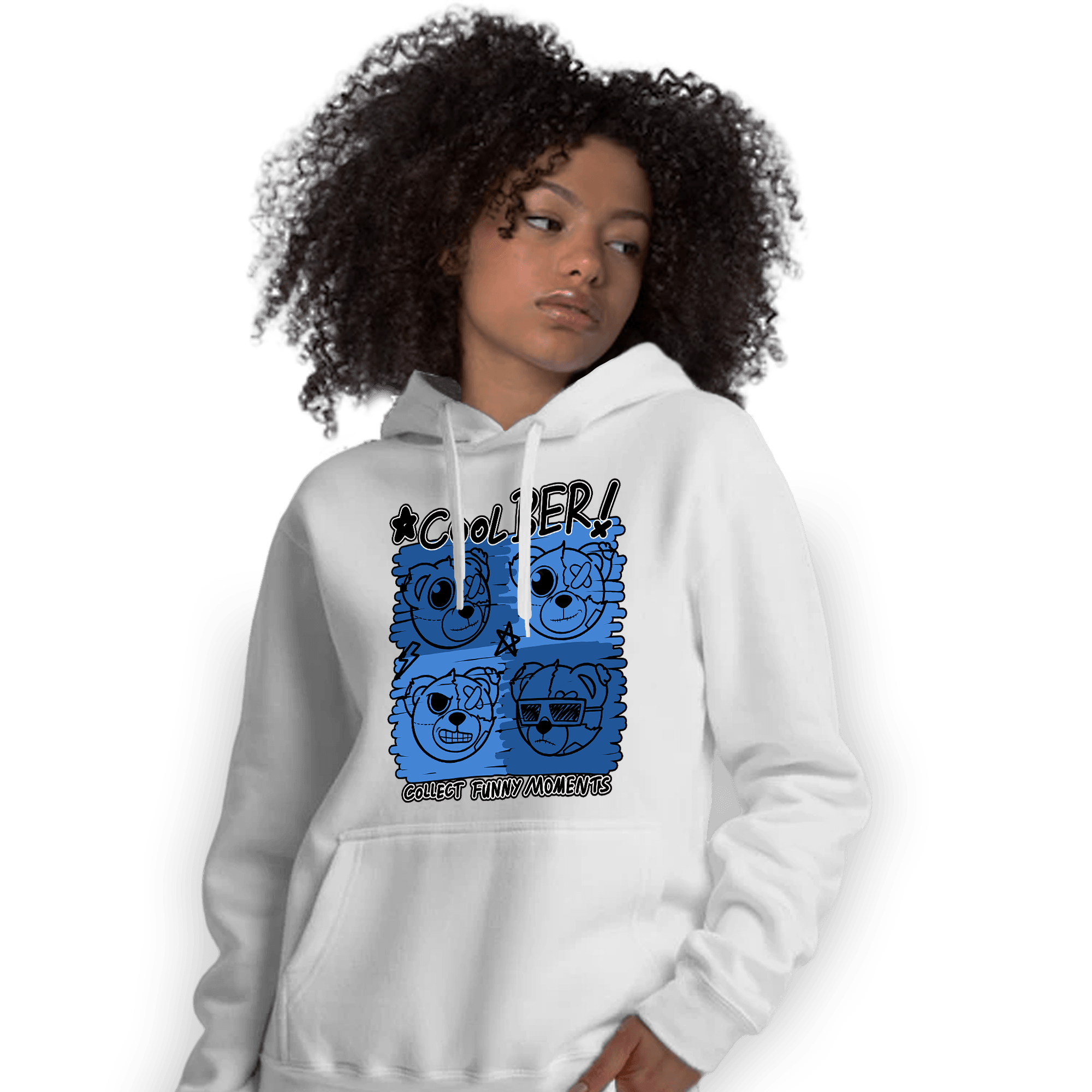 University Blue Toe 1s Hoodie Match Cool BER - NastyJamz