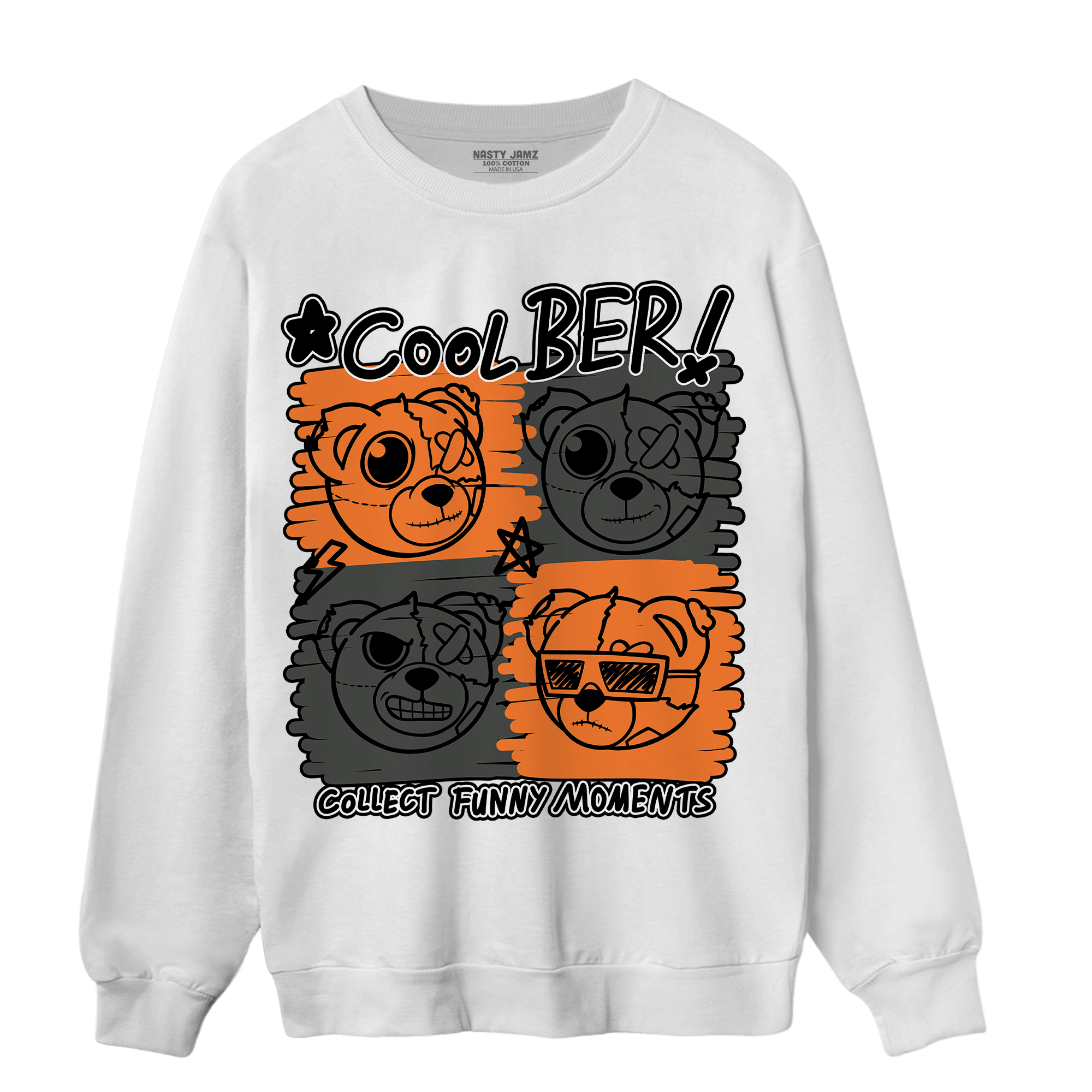 Fear Pack 3s Sweatshirt Match Cool BER - NastyJamz