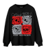 Bred Reimagined 4s Sweatshirt Match Cool BER - NastyJamz