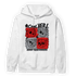 Bred Reimagined 4s Hoodie Match Cool BER - NastyJamz