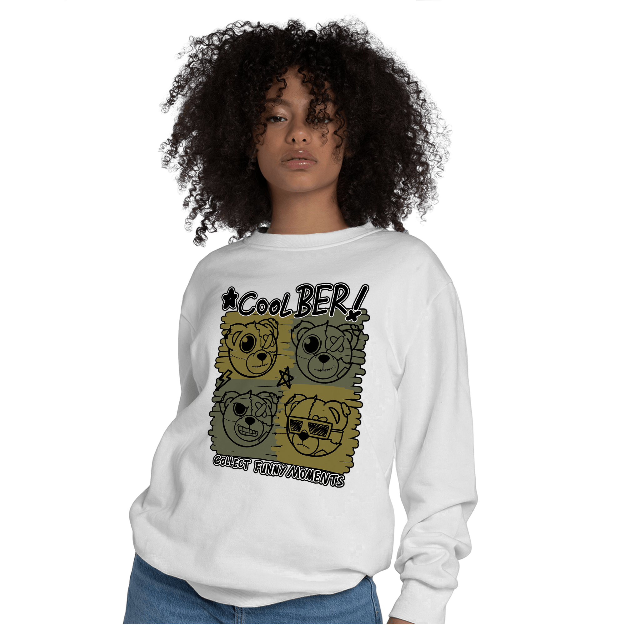 SE Craft Medium Olive 4s Sweatshirt Match Cool BER - NastyJamz