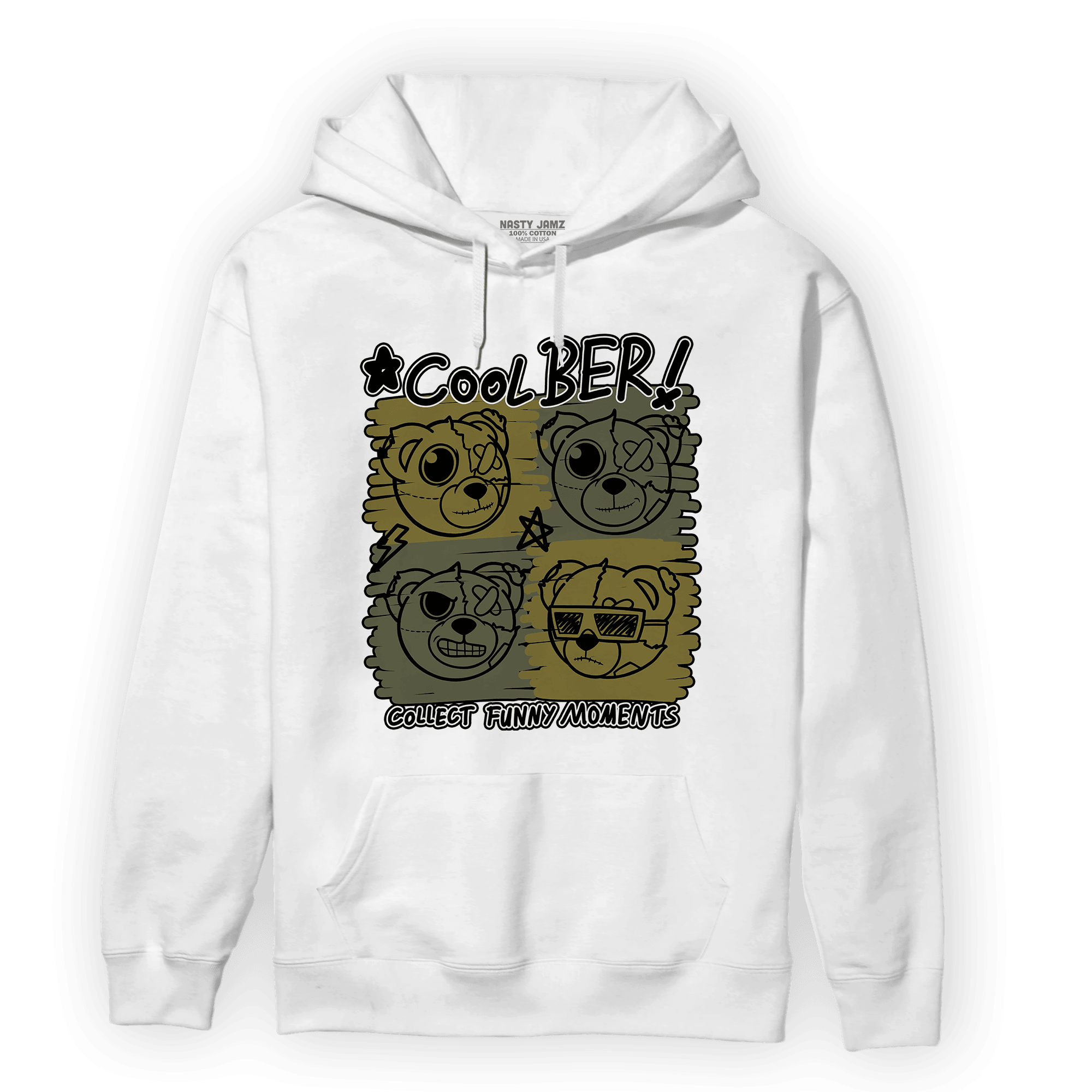 SE Craft Medium Olive 4s Hoodie Match Cool BER - NastyJamz