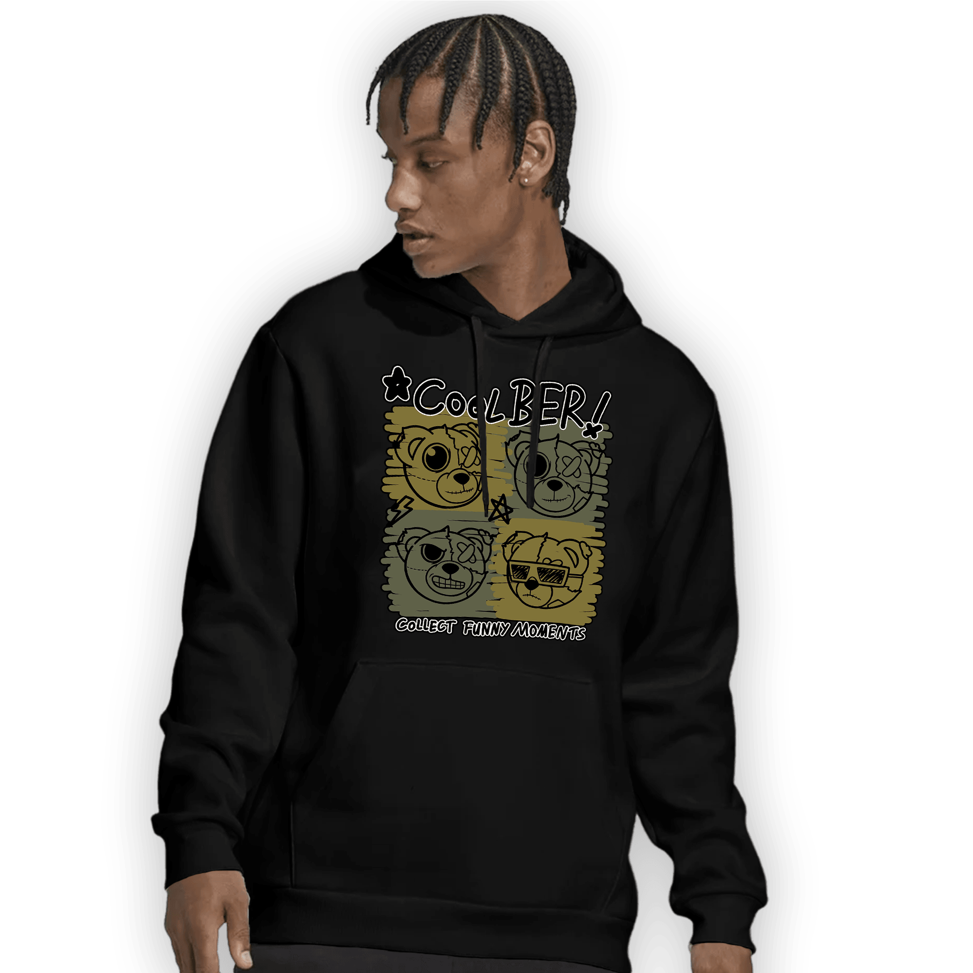 SE Craft Medium Olive 4s Hoodie Match Cool BER - NastyJamz