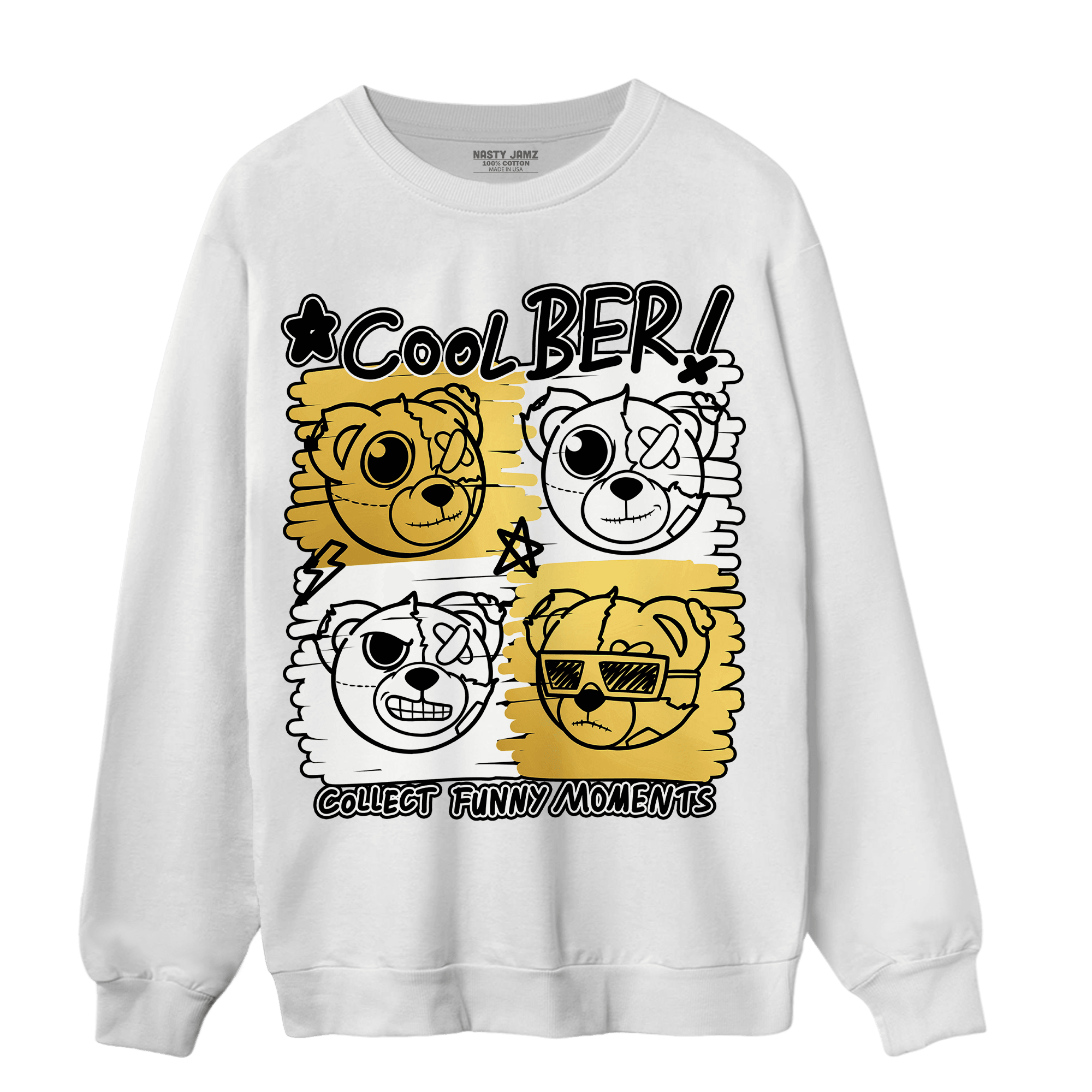 Sail 4s Sweatshirt Match Cool BER - NastyJamz