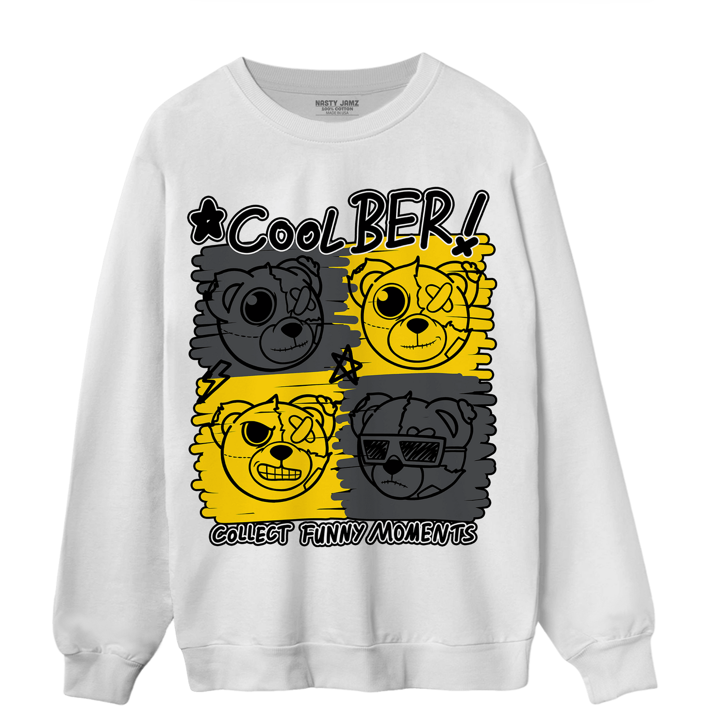 Thunder 4s Sweatshirt Match Cool BER - NastyJamz