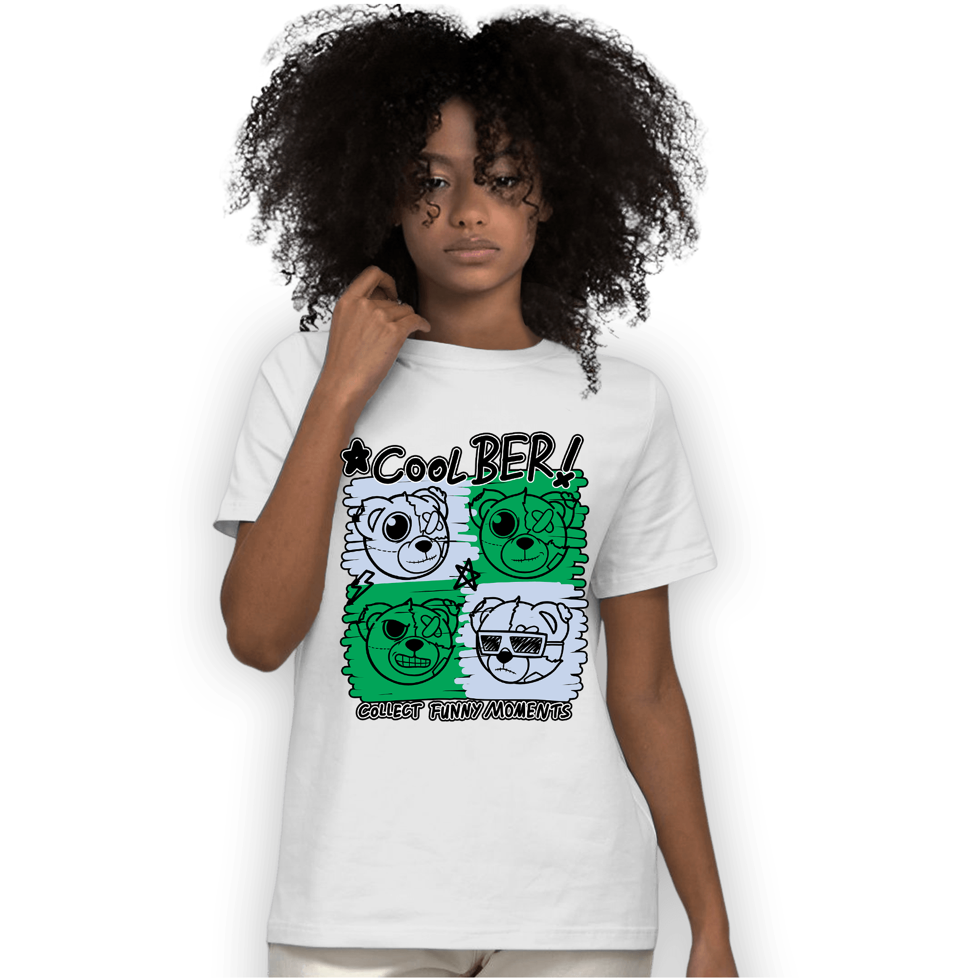 Lucky Green 5s T Shirt Match Cool BER - NastyJamz