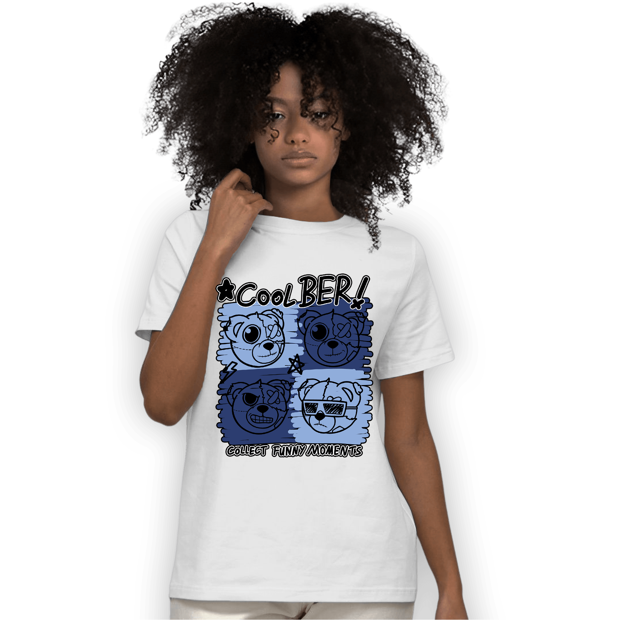 Midnight Navy 5s T Shirt Match Cool BER - NastyJamz