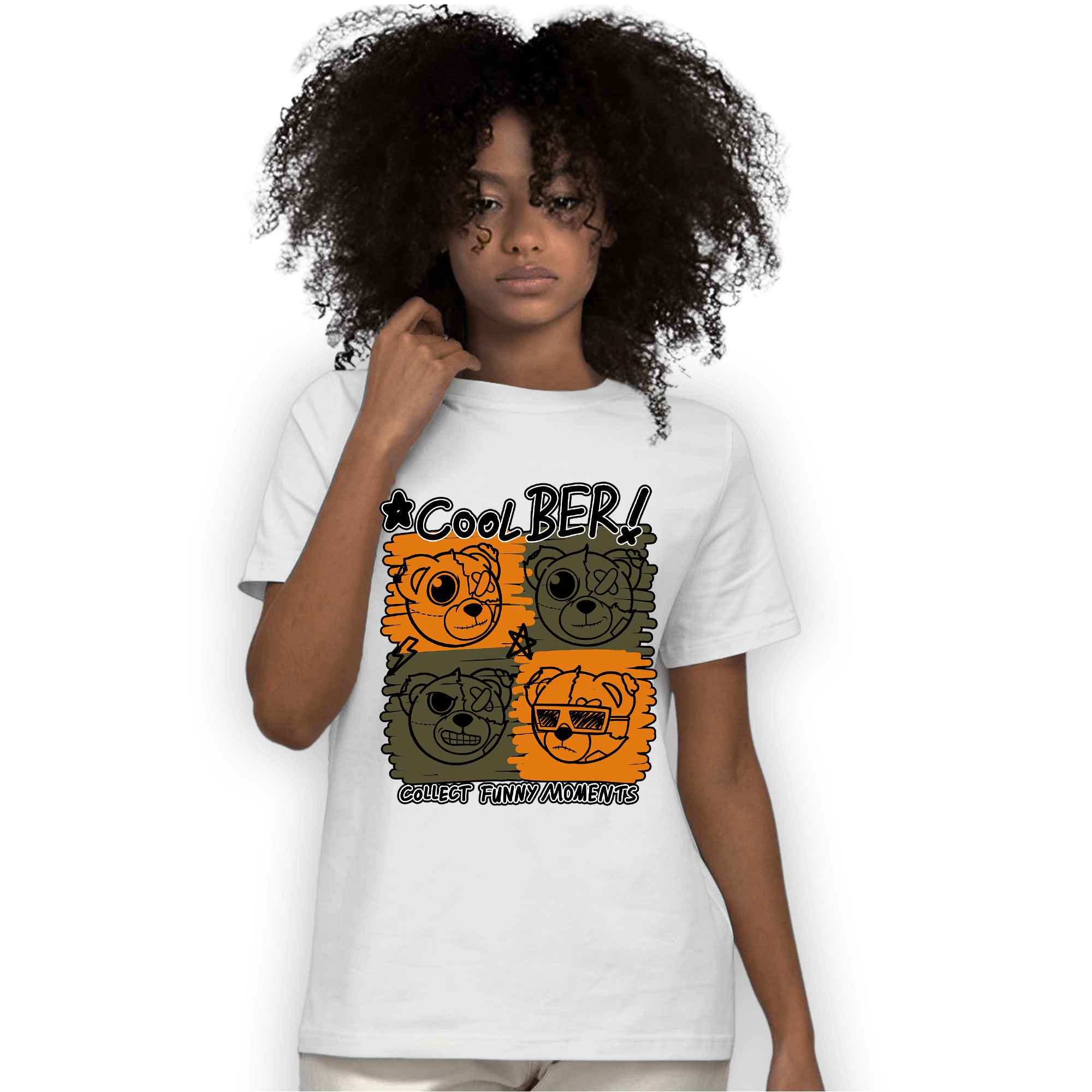 Olive 5s T Shirt Match Cool BER - NastyJamz