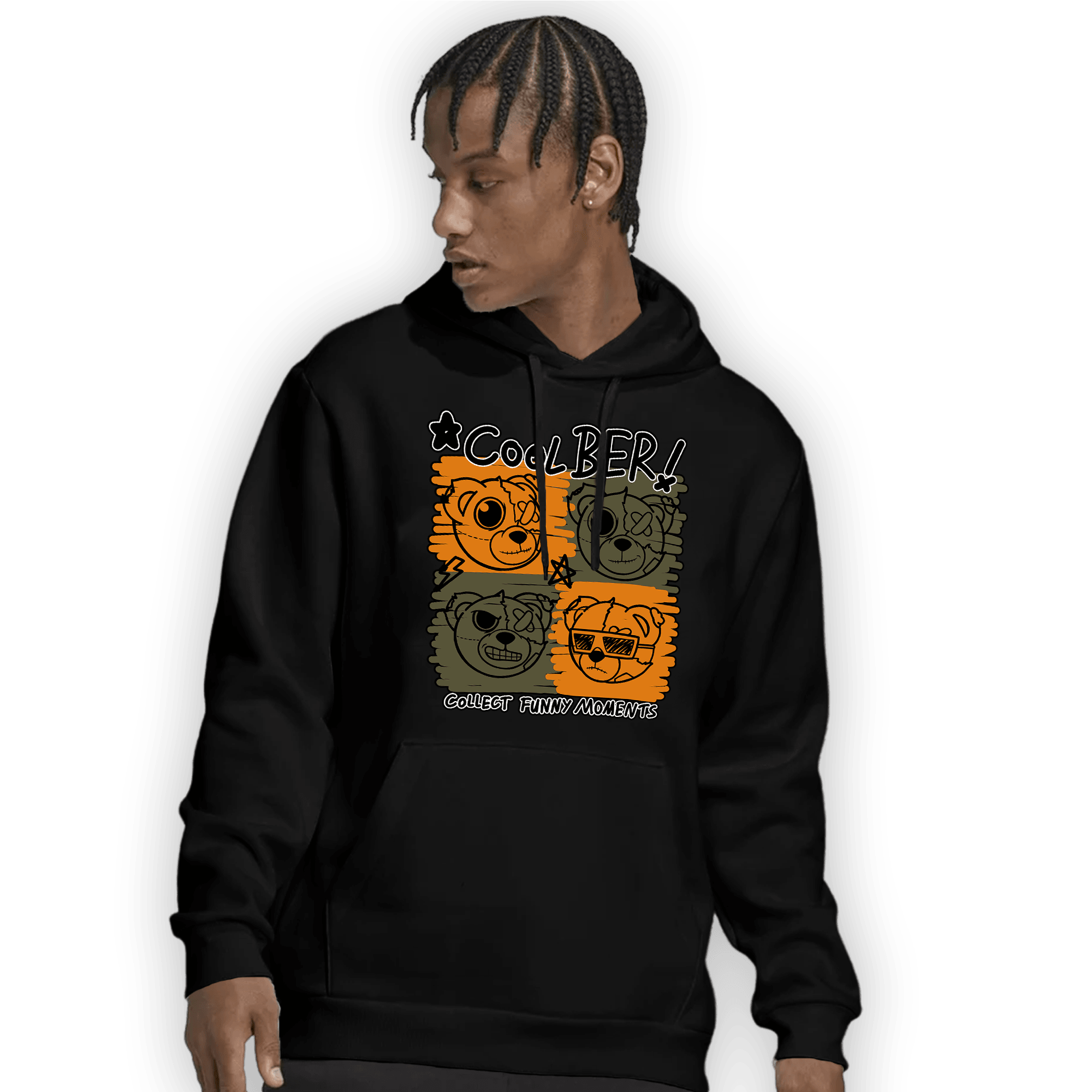 Olive 5s Hoodie Match Cool BER - NastyJamz