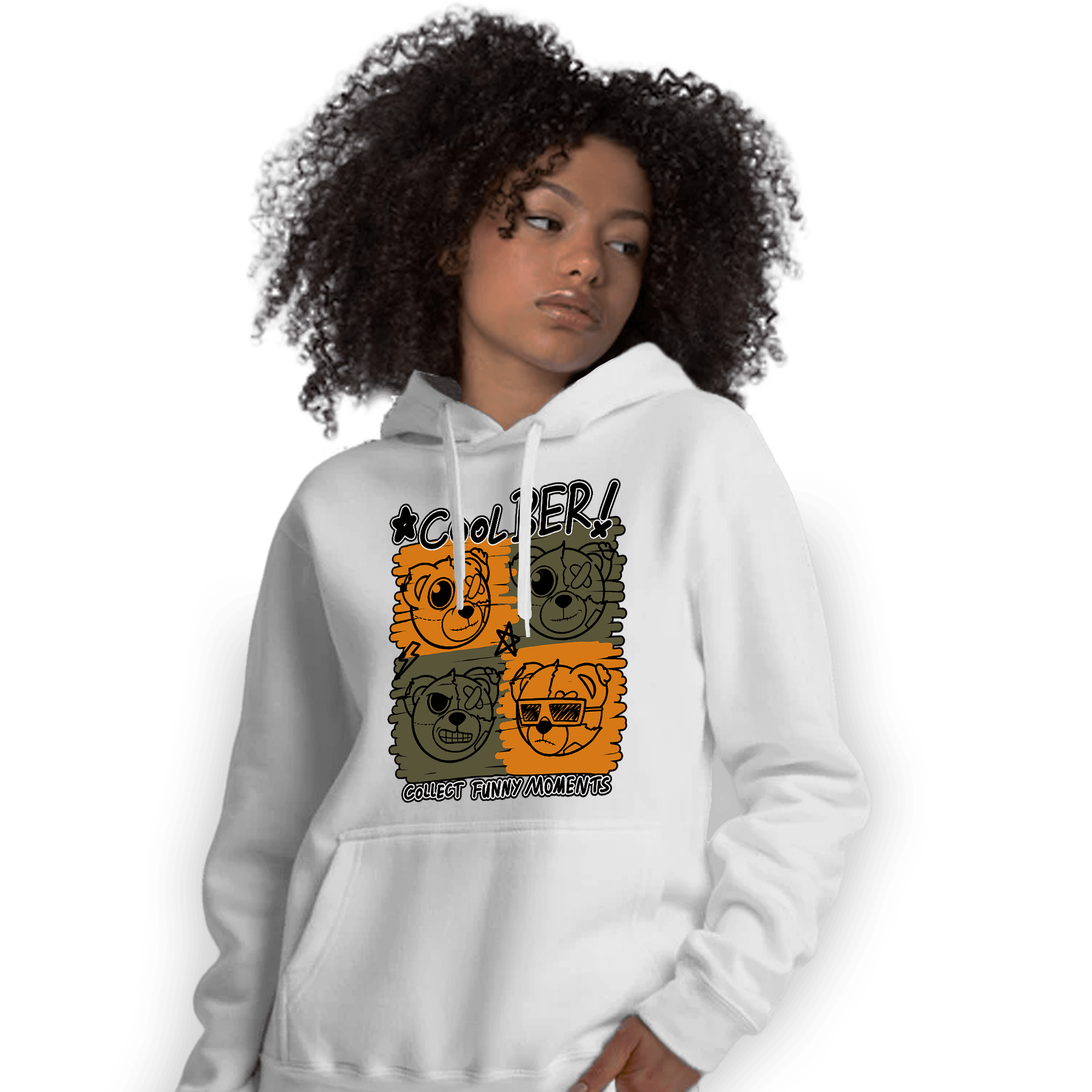 Olive 5s Hoodie Match Cool BER - NastyJamz