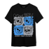 University Blue 5s T Shirt Match Cool BER - NastyJamz