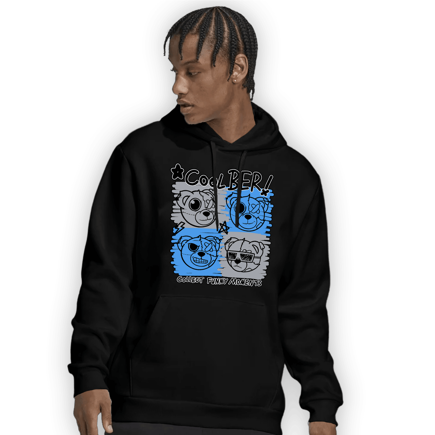University Blue 5s Hoodie Match Cool BER - NastyJamz
