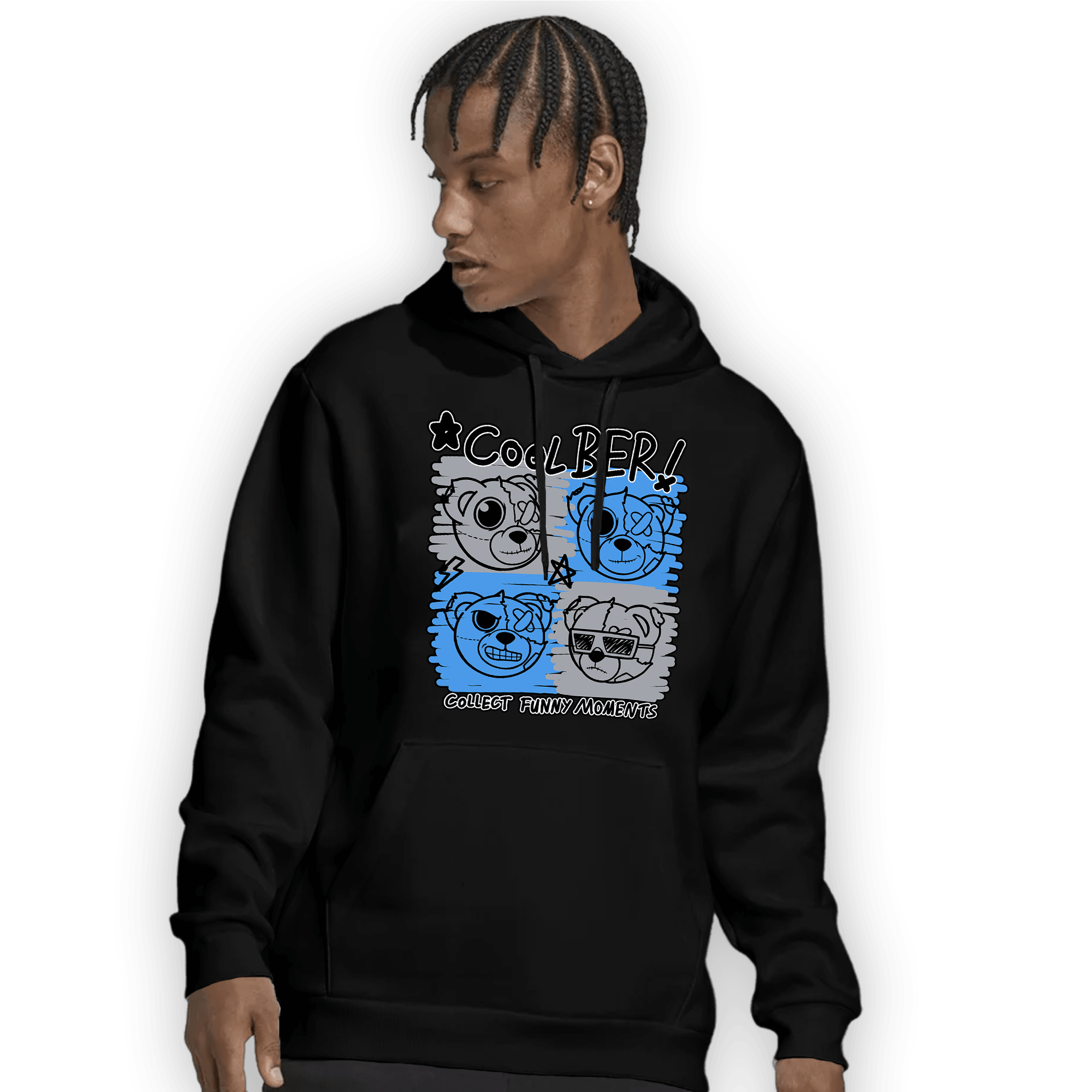 University Blue 5s Hoodie Match Cool BER - NastyJamz