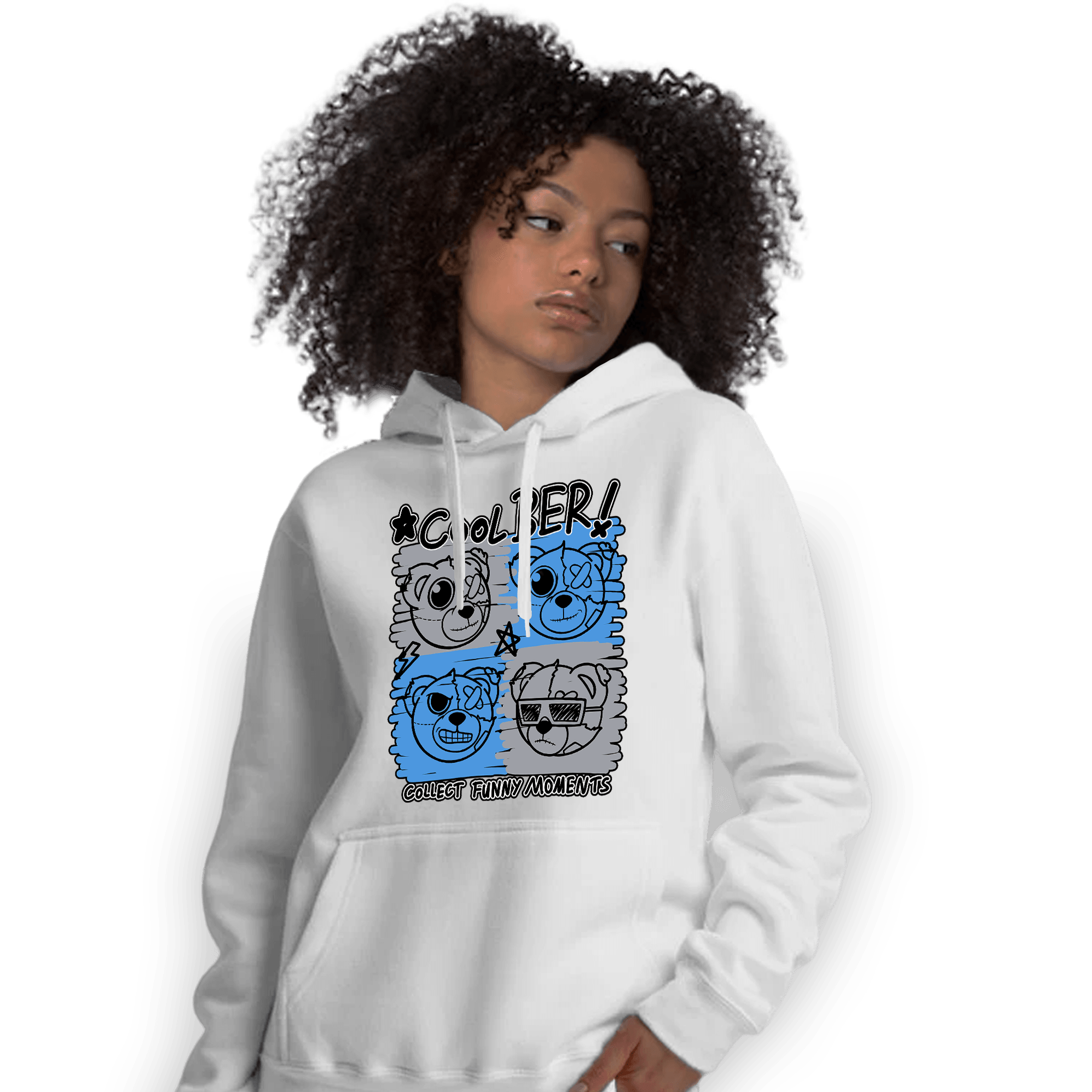 University Blue 5s Hoodie Match Cool BER - NastyJamz